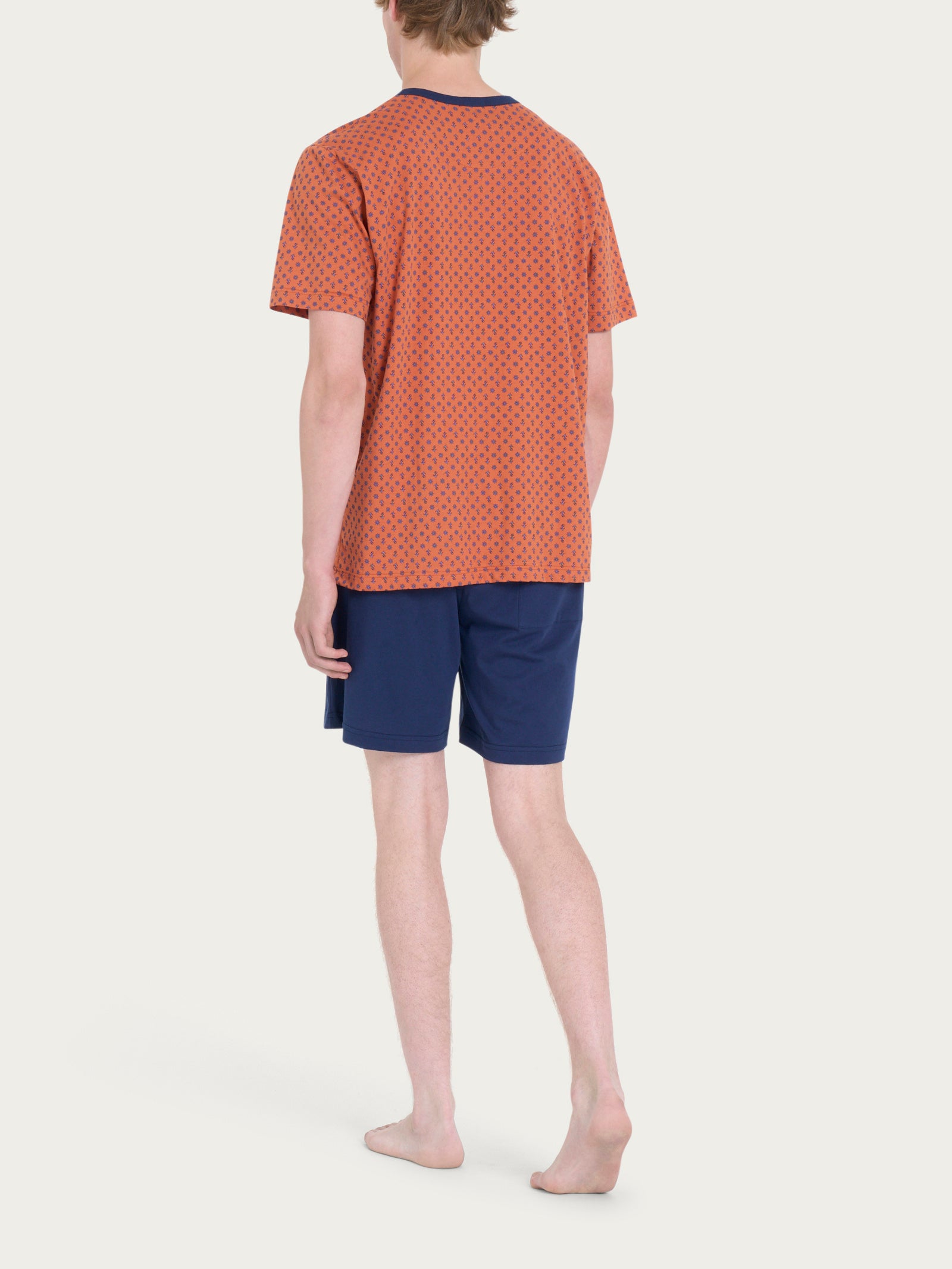 Ragno Jersey Cotone pigiama corto serafino Fant. Mango