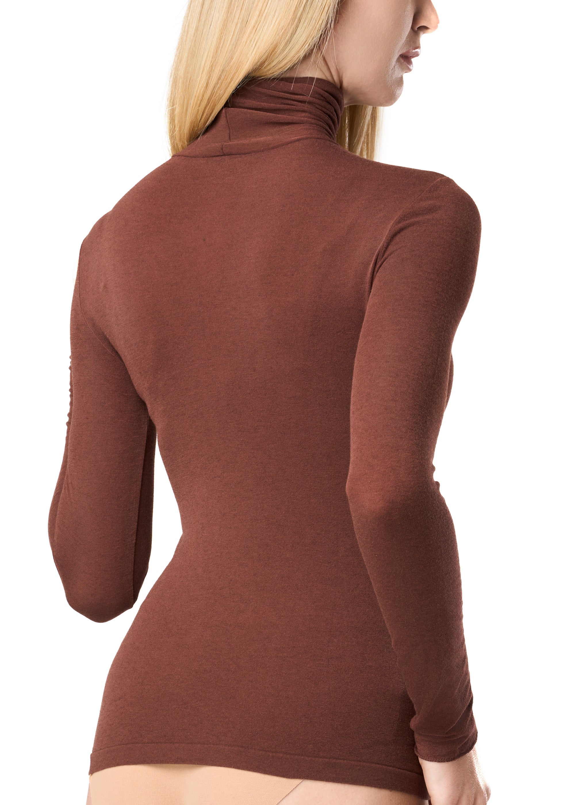 Philippe Matignon Leger Maglia Collo Alto Cashmere Donna