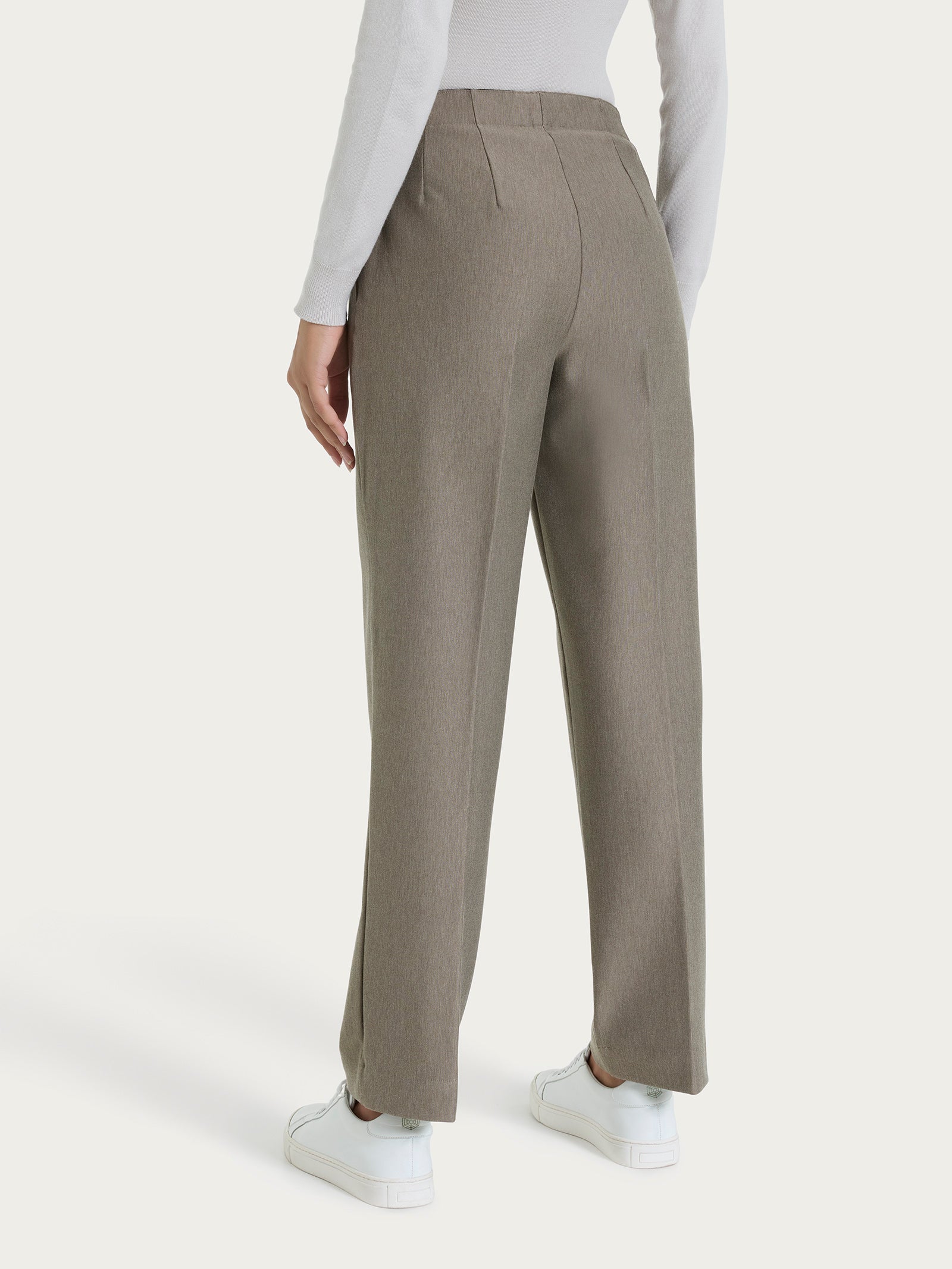 Ragno Compact The Straight Leg pantalone grigio Glace' Mel.