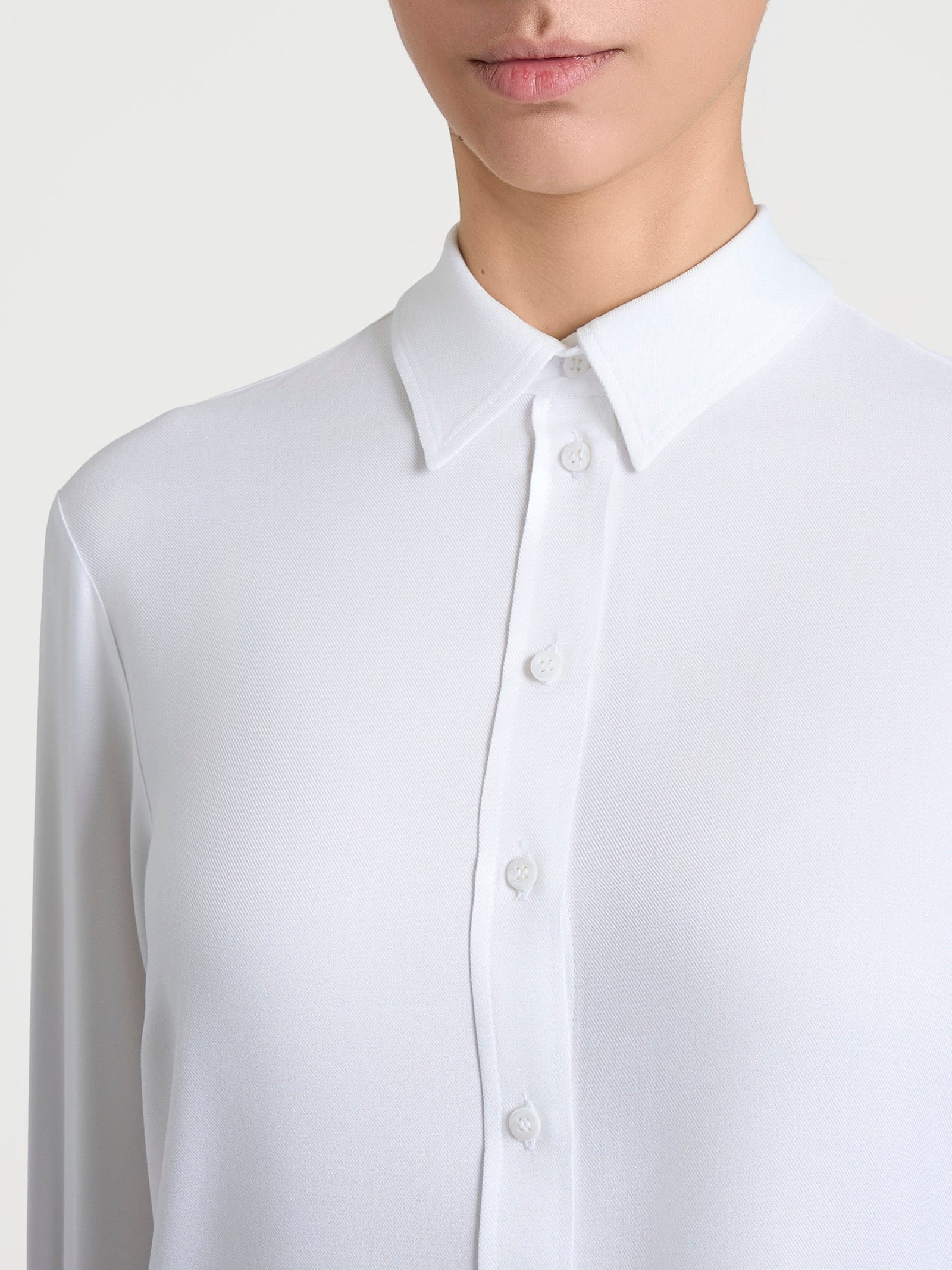 Ragno Winter EcoSeta Camicia Bianco morbida