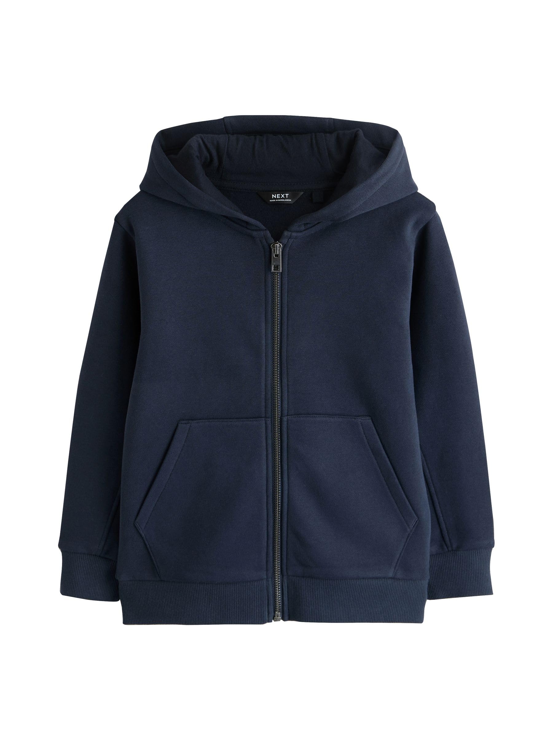 Geo Next Felpe ragazzo zip cappuccio 104 confezione da 3