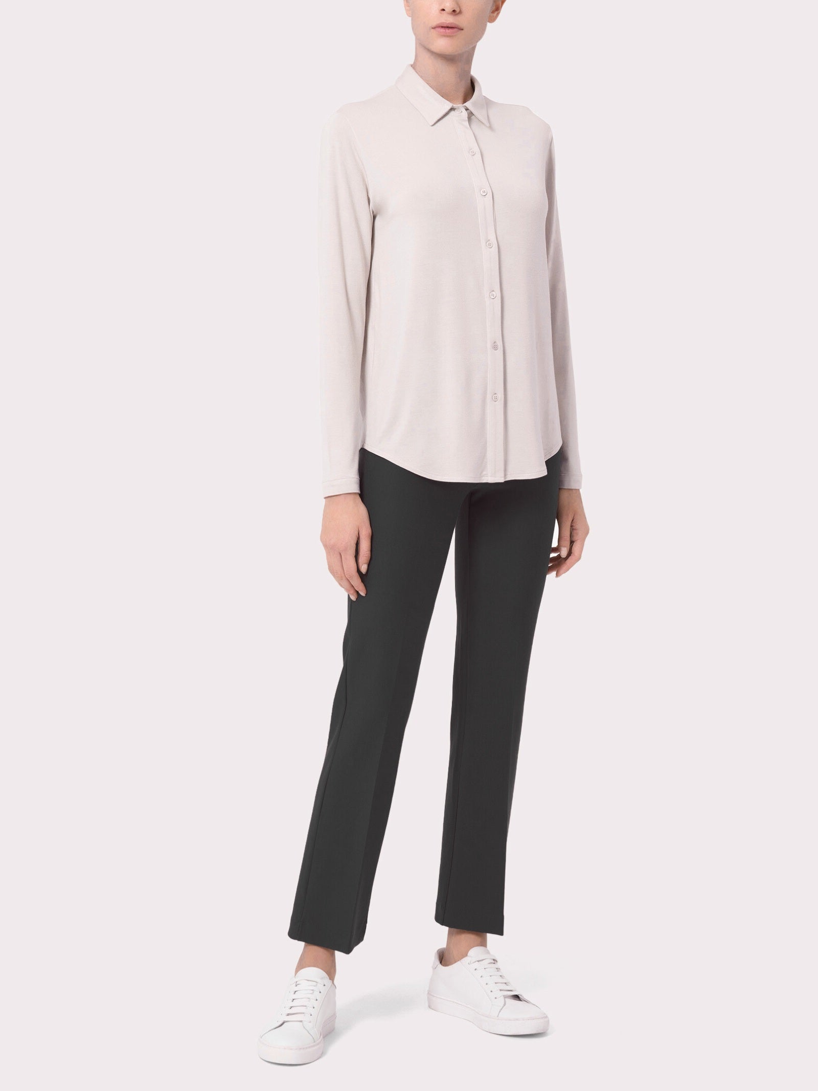 Ragno Eco Viscosa Camicia manica lunga champignon elasticizzata