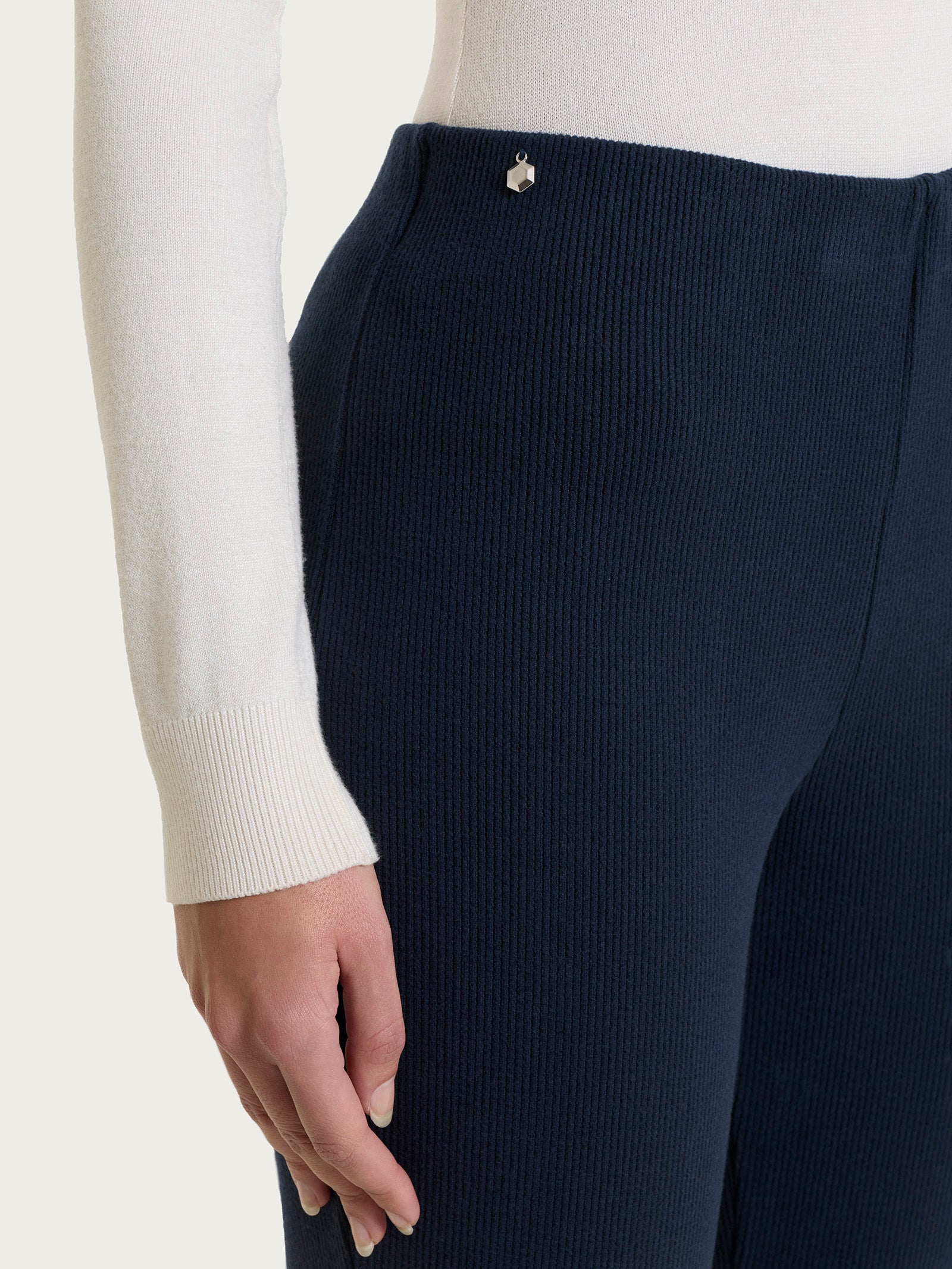Ragno Relaxed Wardrobe Sigaretta Pantaloni Bleu velluto caldo