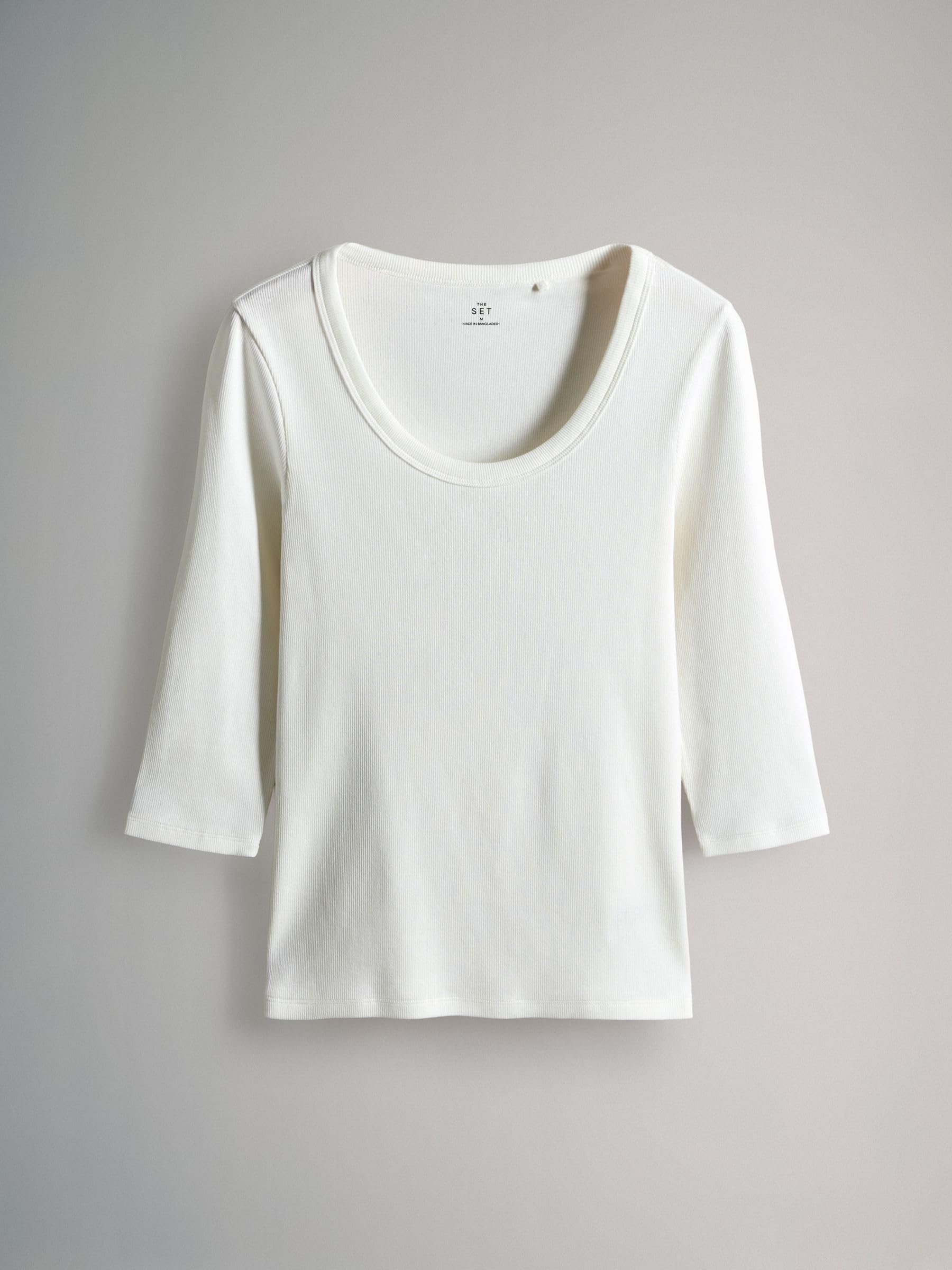 Geo Next The Set T-shirt coste scollo rotondo manica 3/4 da 4