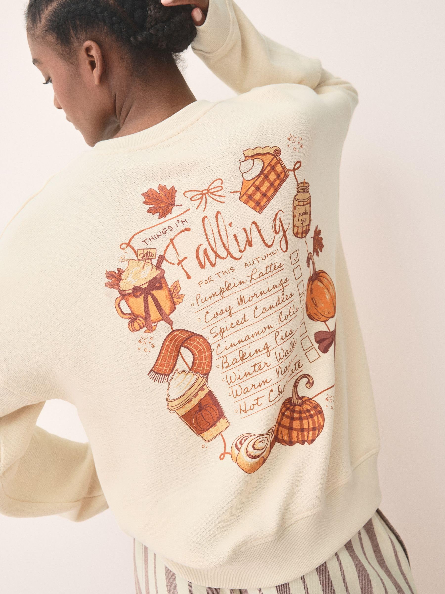 Next pigiama flanella donna con felpa taglia 48