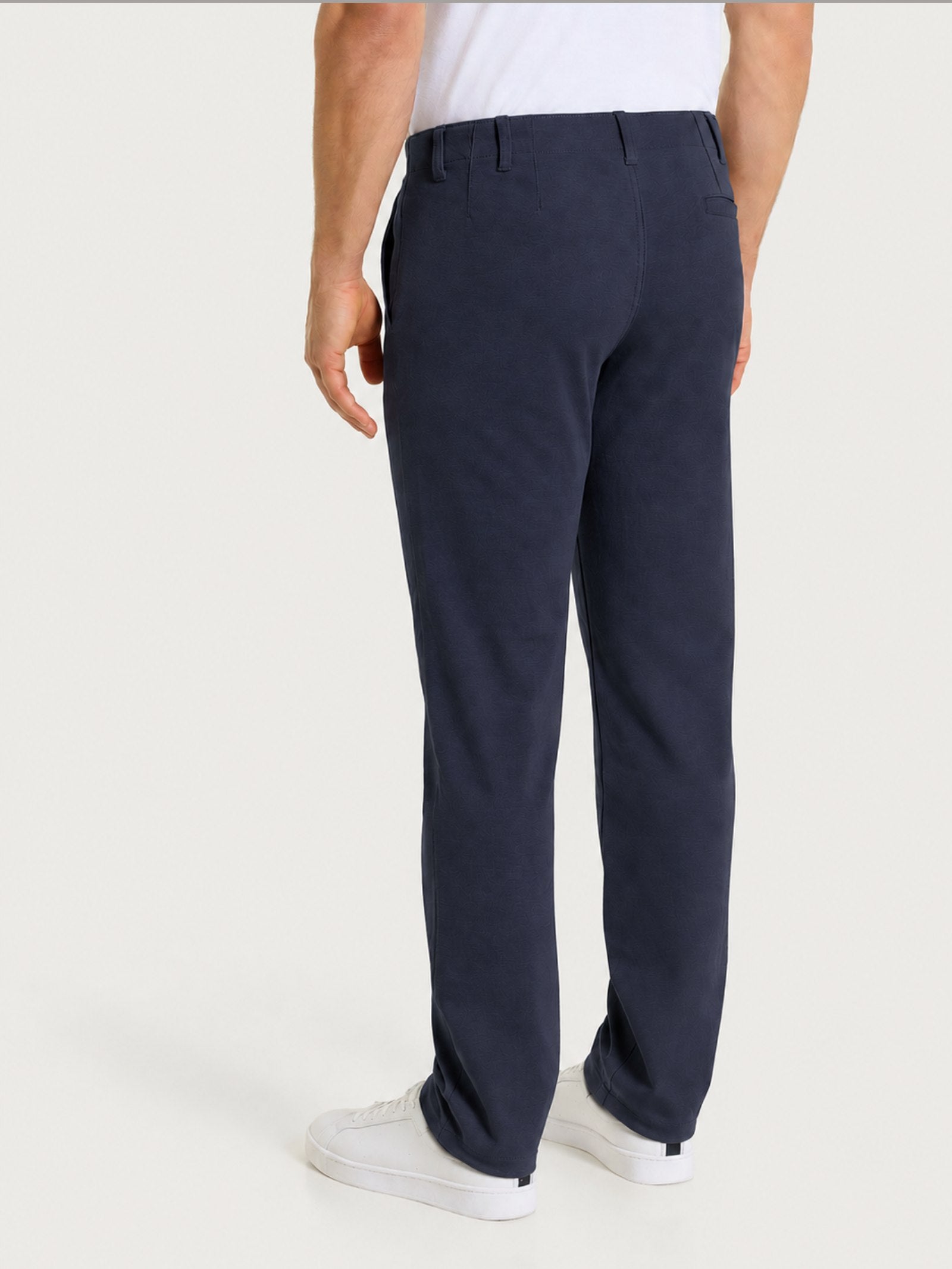Ragno Cotton Compact pantalone chino tasche america blu