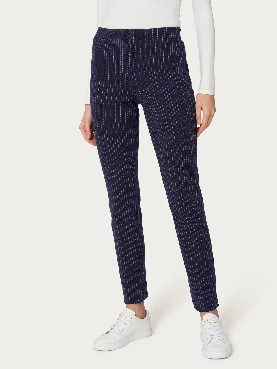 Ragno The Cigarette Pantalone Sigaretta Eco Jacquard Fant.Bleu