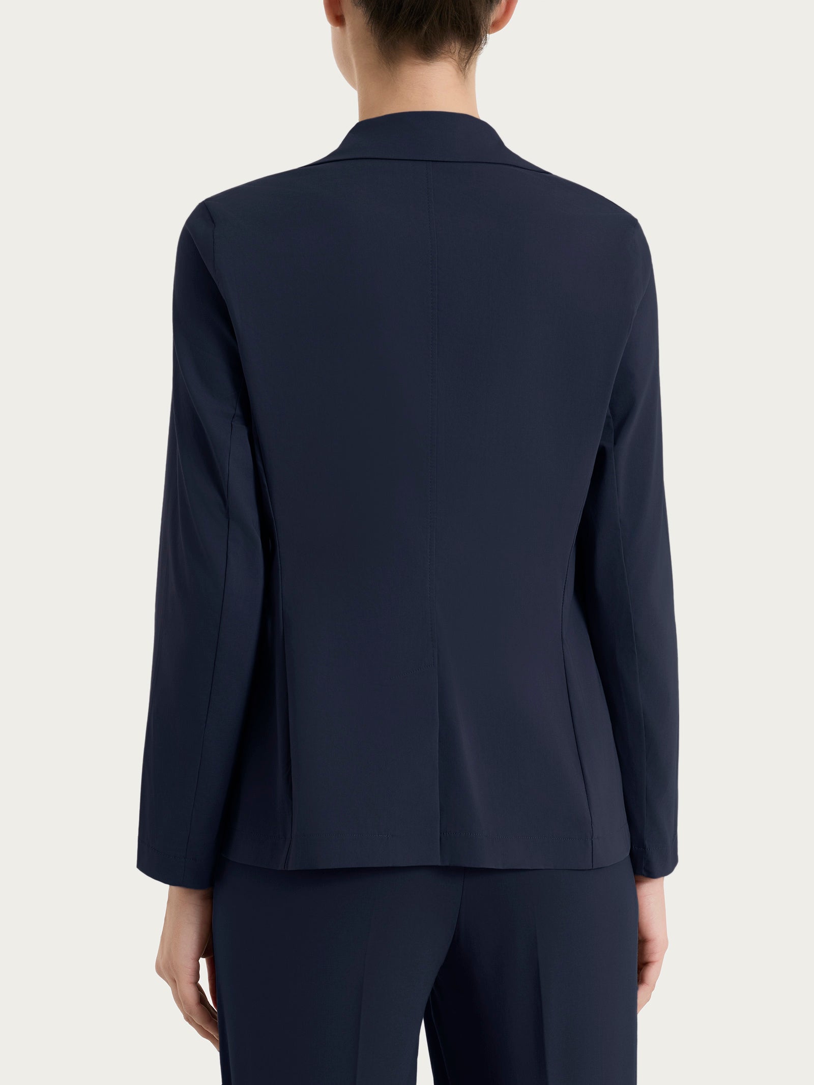 Ragno Super Fresh Blazer Due Bottoni Bleu in cotone