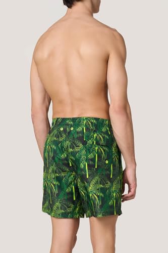 Goldenpoint Fantasia Palms Costume Mare Uomo Media Lunghezza