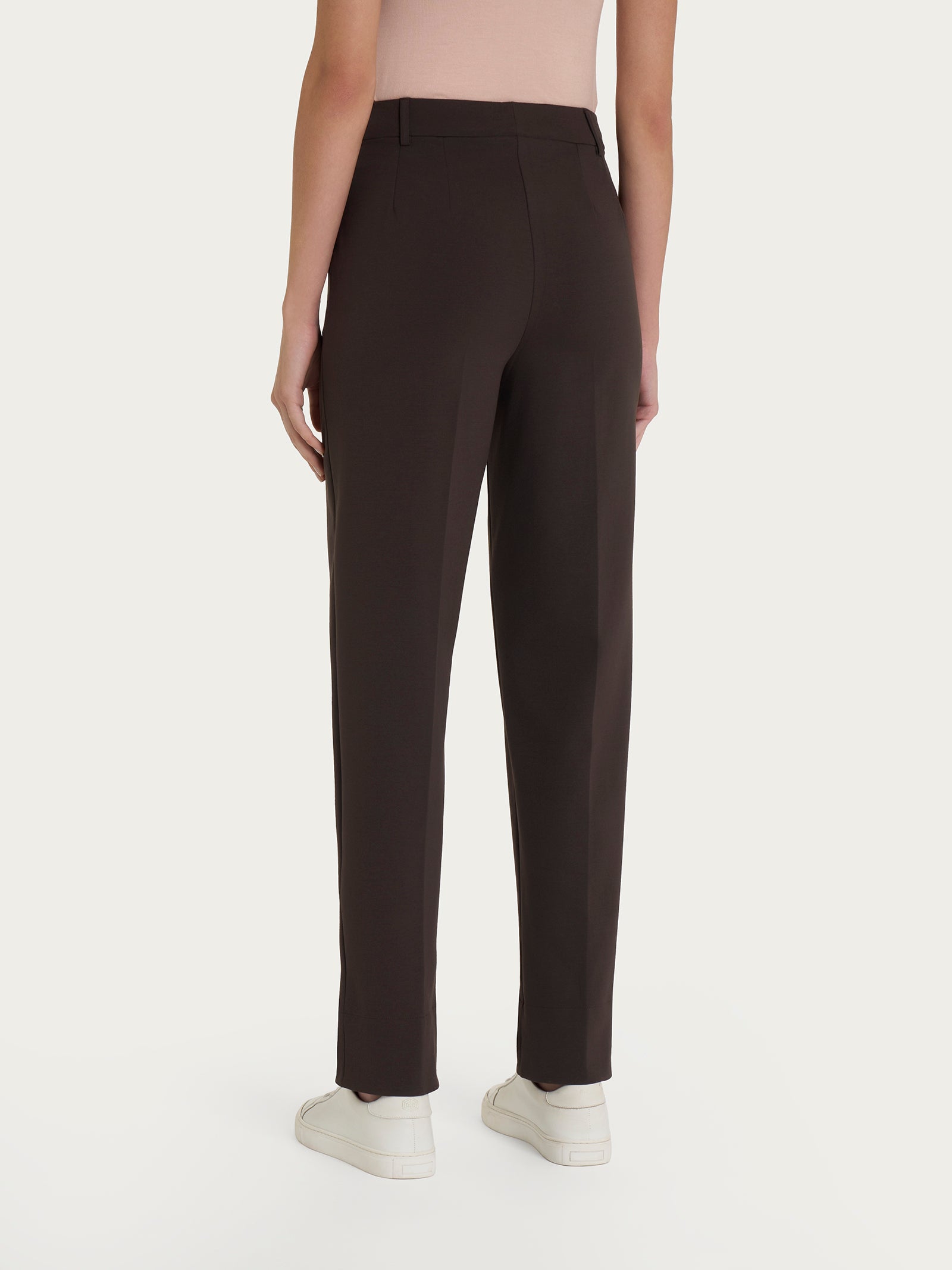 Ragno Compact Light Pantalone Carota Chocolate Torte cropped