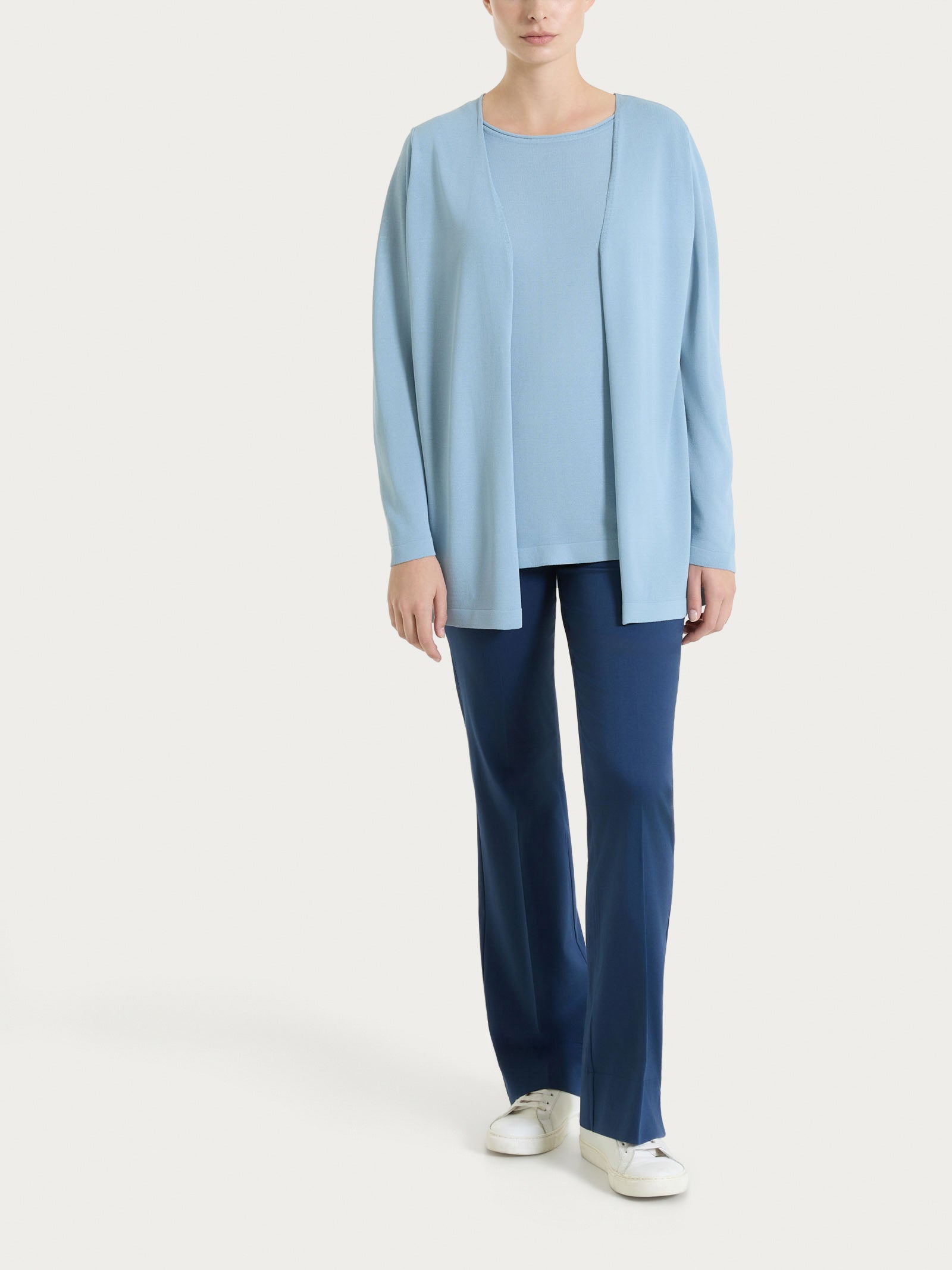 Ragno Satin Power Flare Pantaloni Oceana Cotone