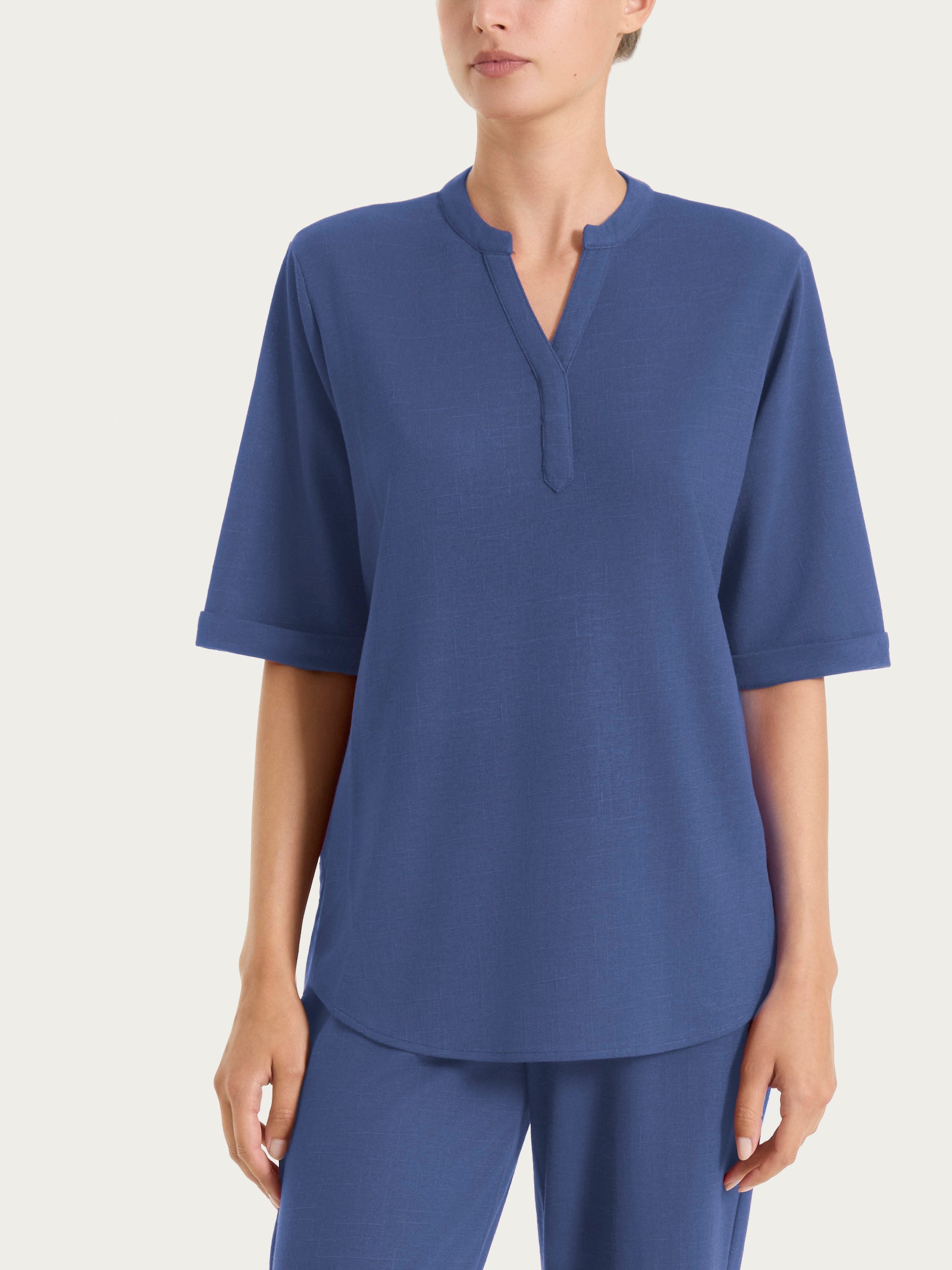 Ragno Summer Slub Maglia Serafino Oceana Soft