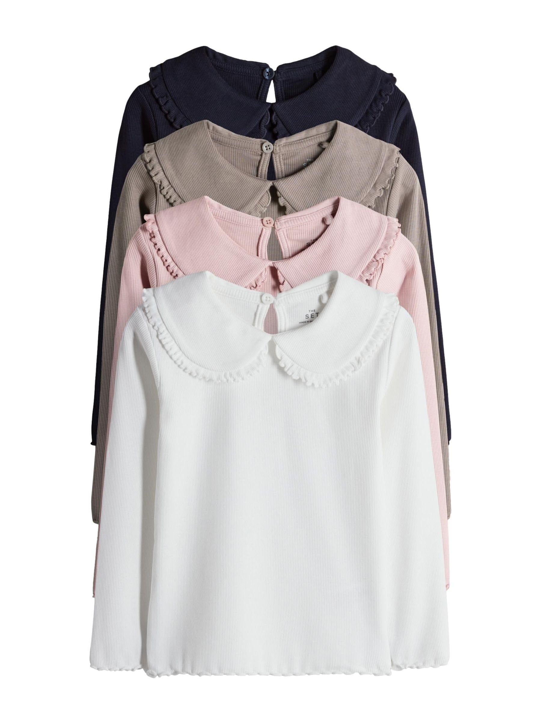 Geo Next The Set top bambina manica lunga 3 pezzi coste