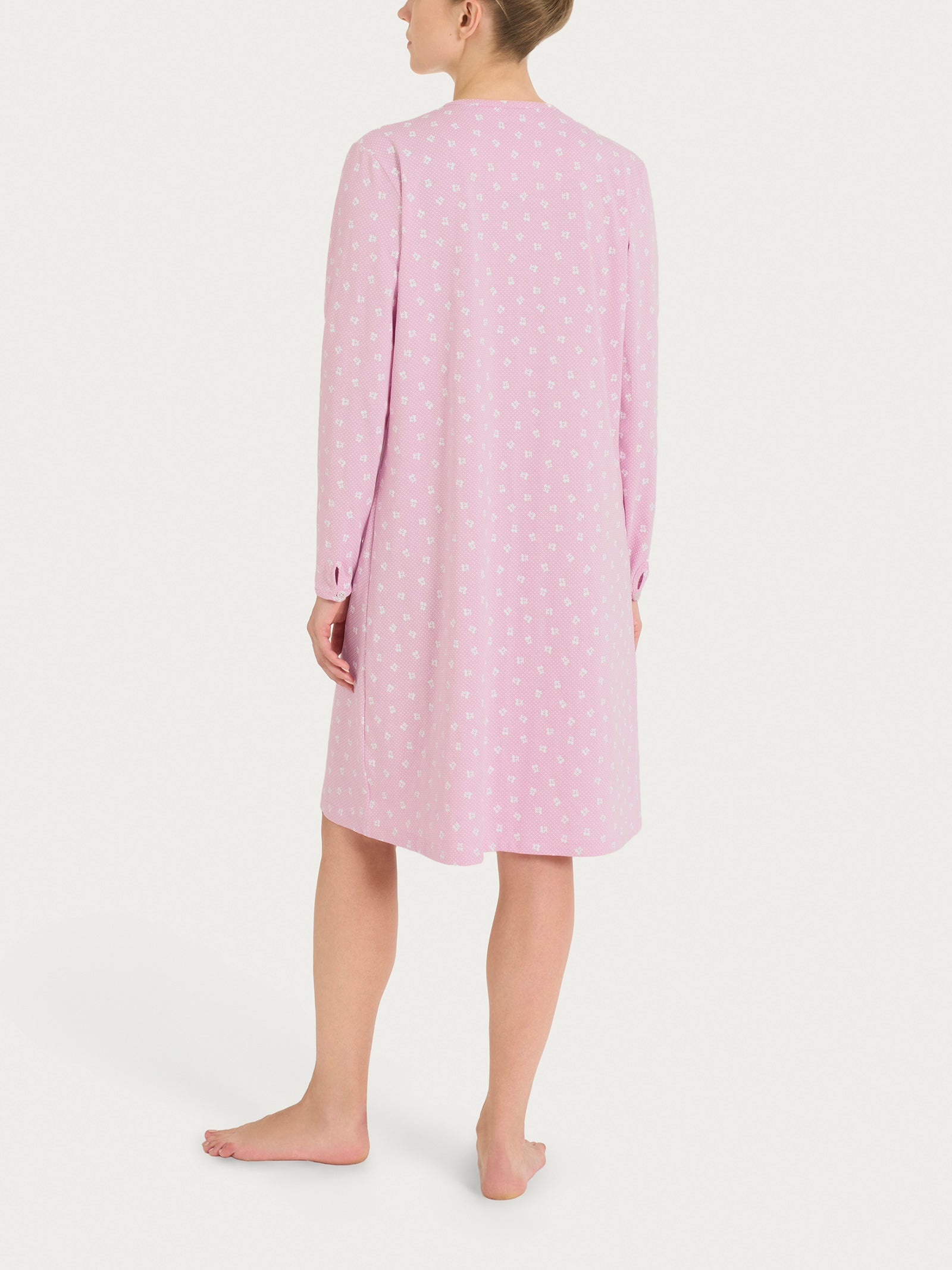 Ragno Jersey Camicia Notte Cotone Cameo Pink 52-56