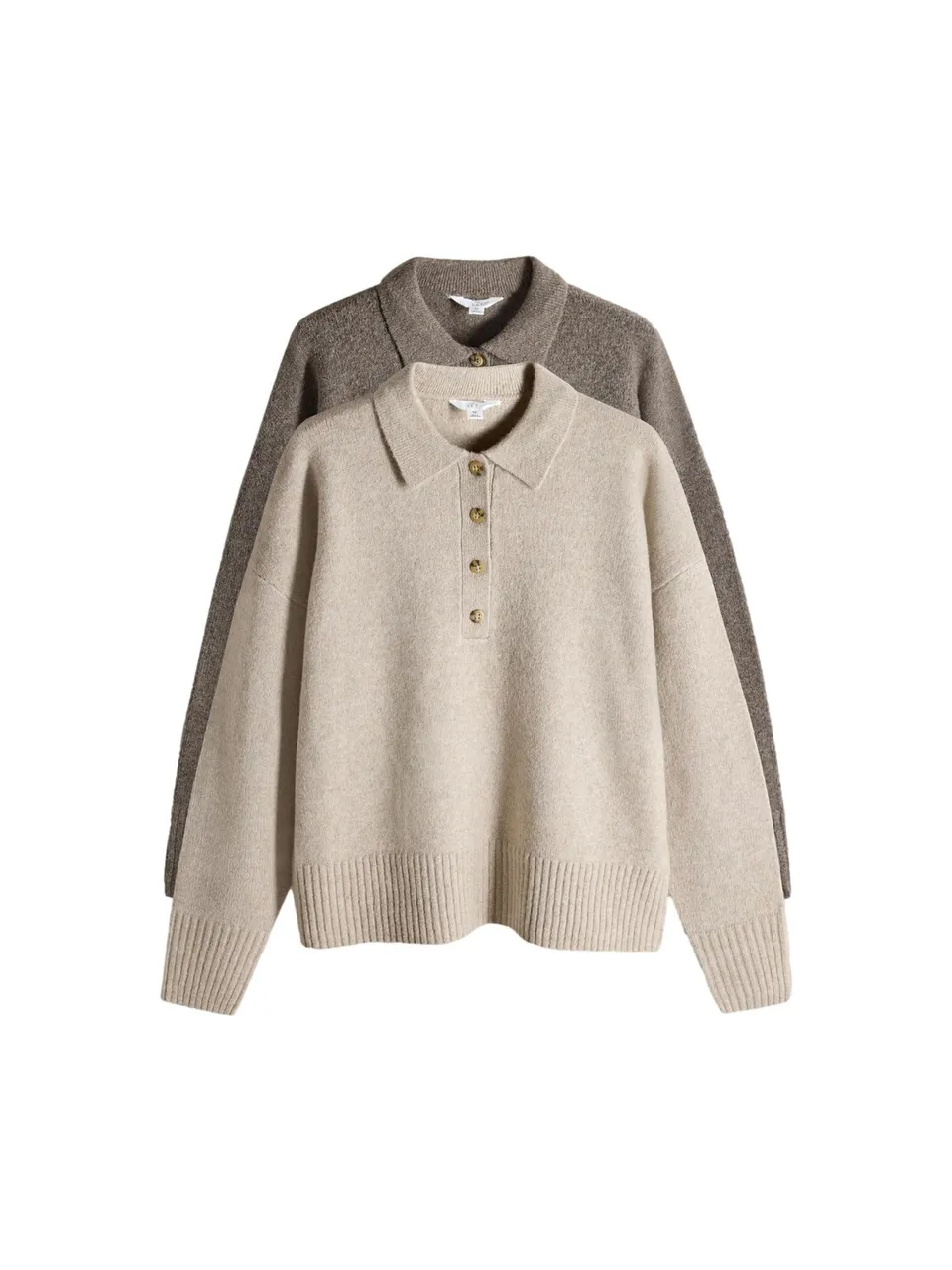 Geo Next The Set Maglie Colletto Lana 2 Pezzi Uso Quotidiano