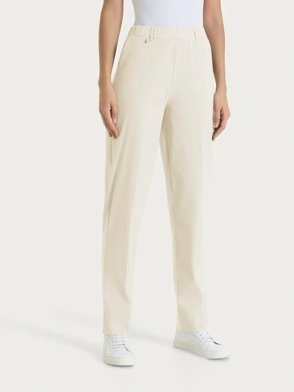 Ragno Super Fresh pantalone carota grigio tapered