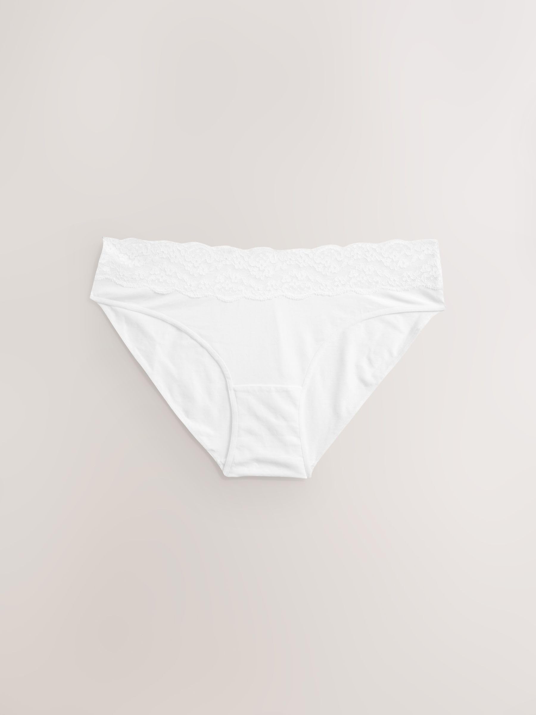 Next Slip Sgambati Donna 4 Pezzi Cotone e Pizzo