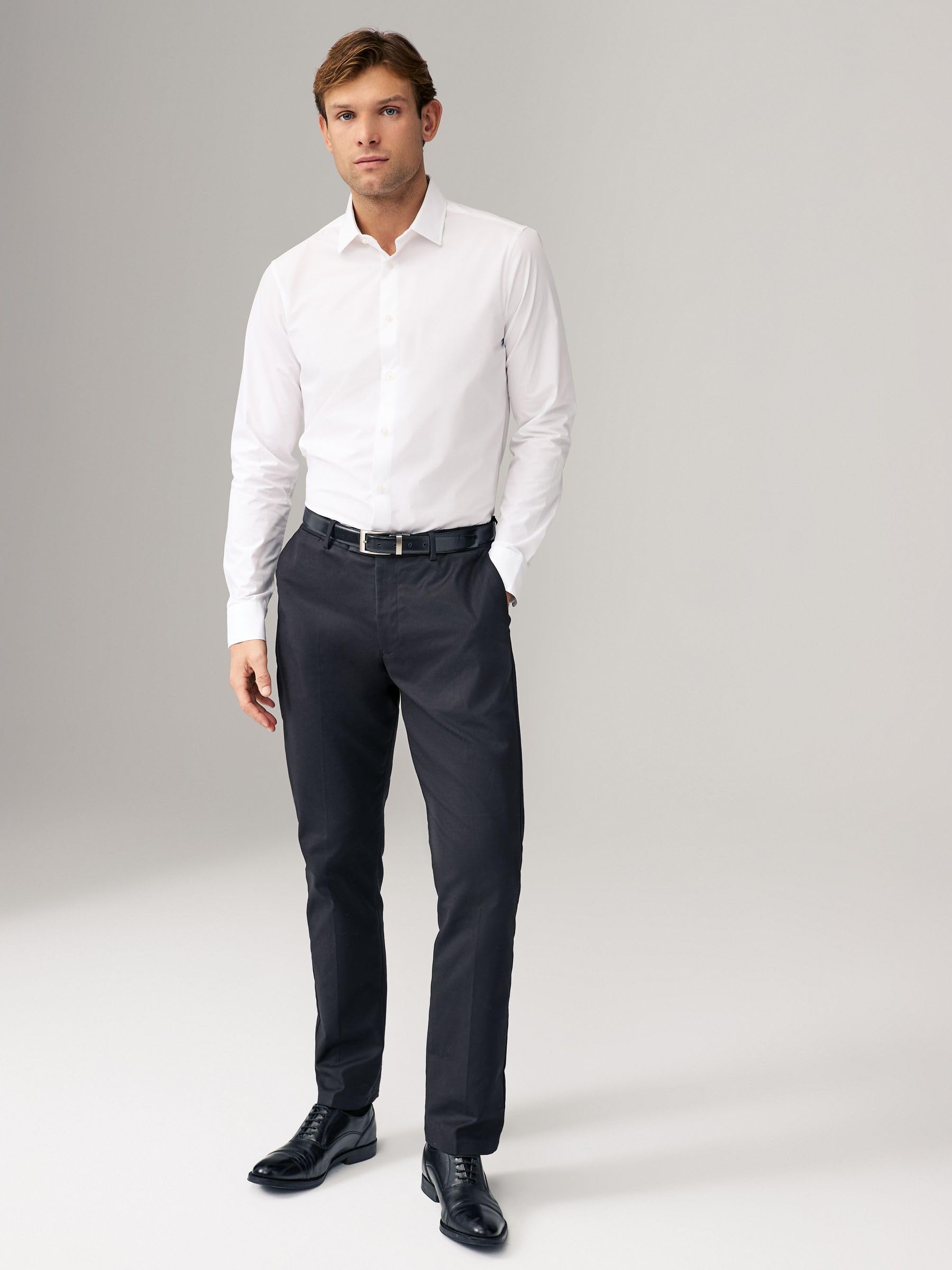 Next Easy-Care camicia uomo maniche lunghe 2 pezzi