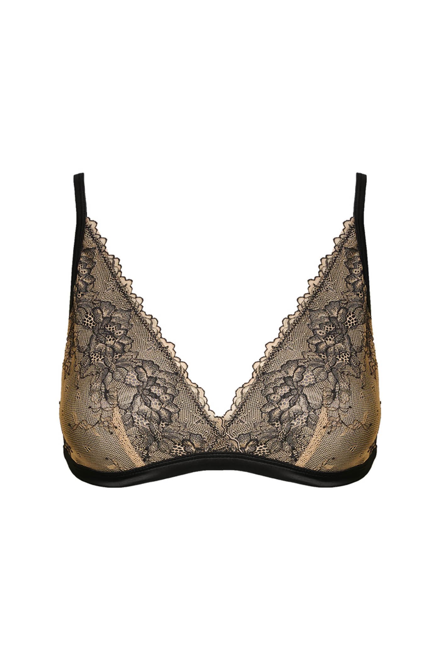 Goldenpoint Artemide Boudoir bralette senza ferretto scollo a V