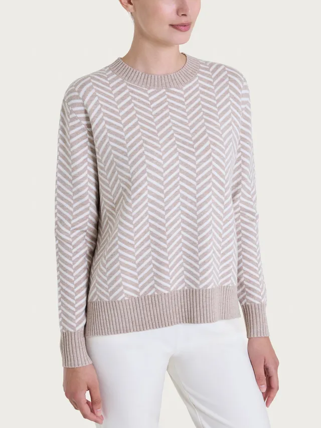 Ragno Four Seasons Maglia Girocollo Spigata Super Soft Cammello