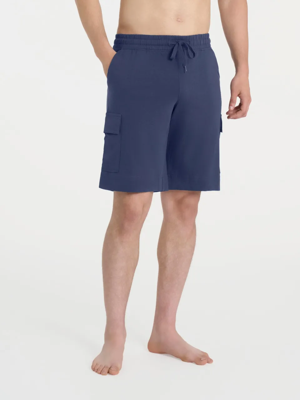 Ragno Jersey Cotone calzoncino cargo blu naval academy