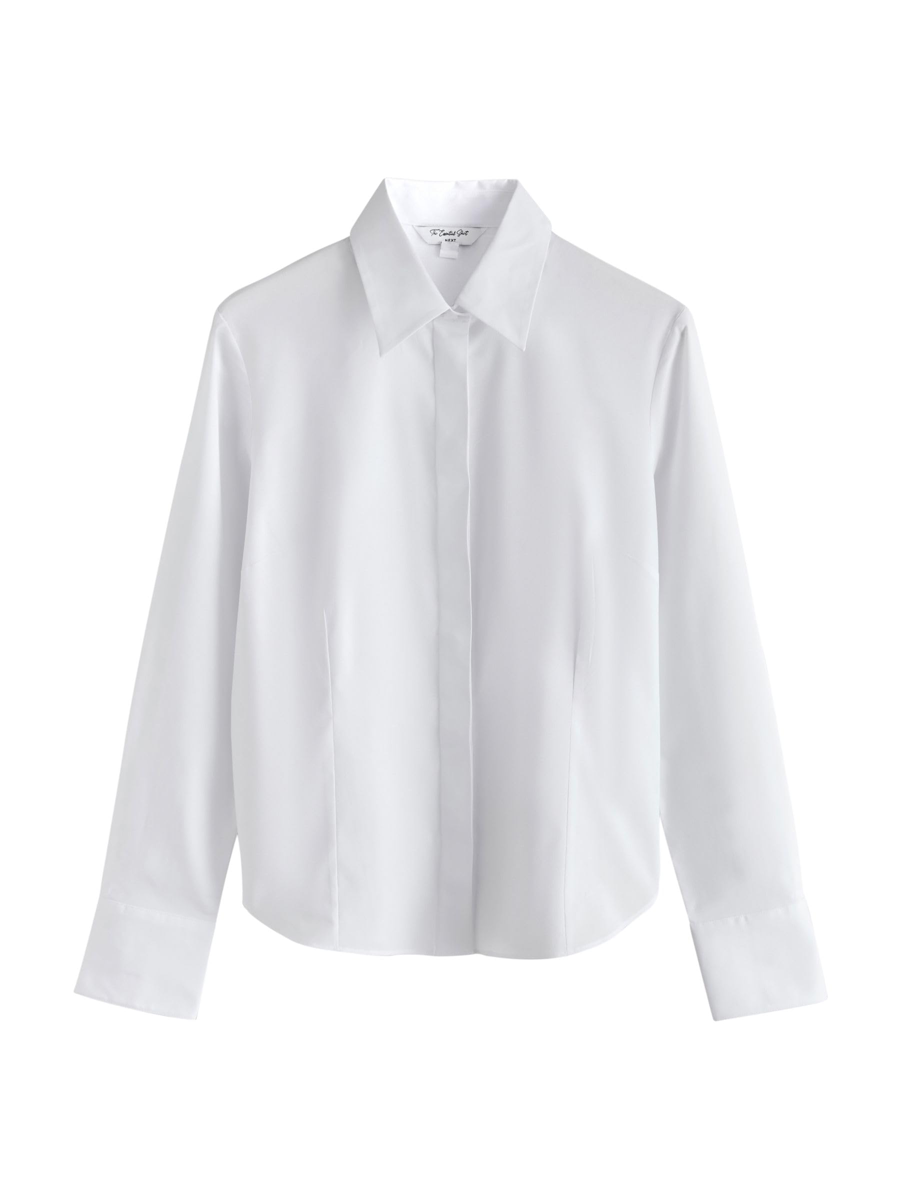 Next Basic camicia manica lunga donna taglia 36 confezione da 2 aderente