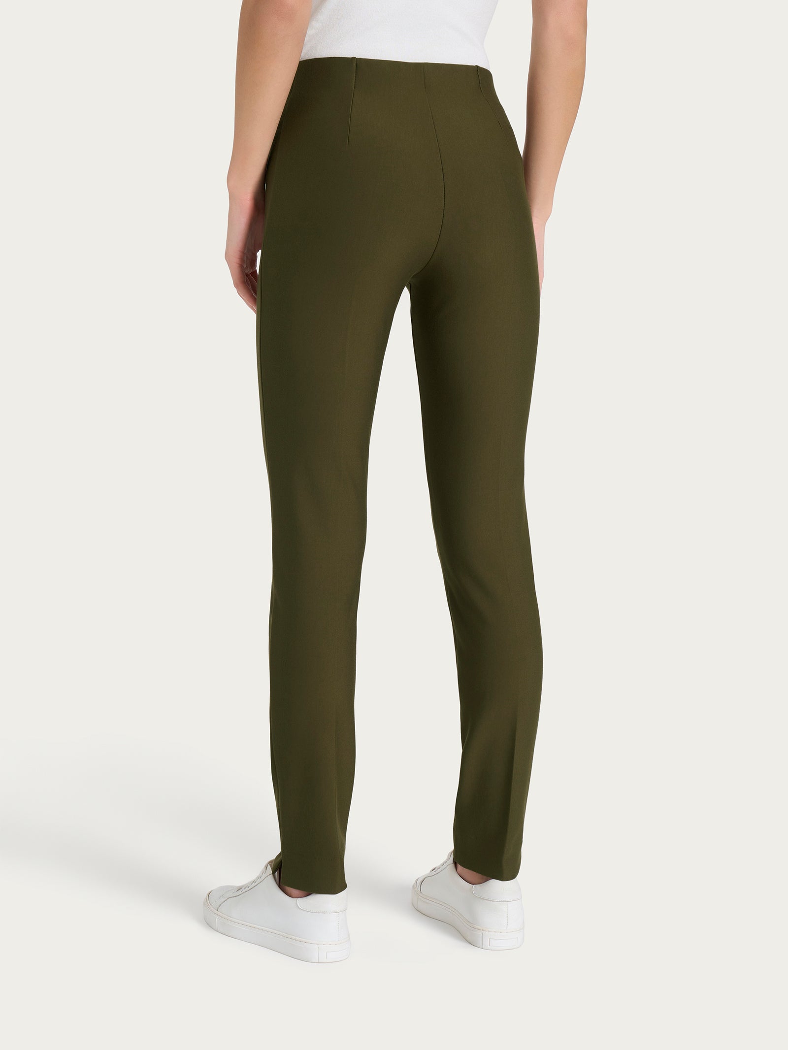 Ragno Compact Pantalone Sigaretta Spacchetti Dark Olive
