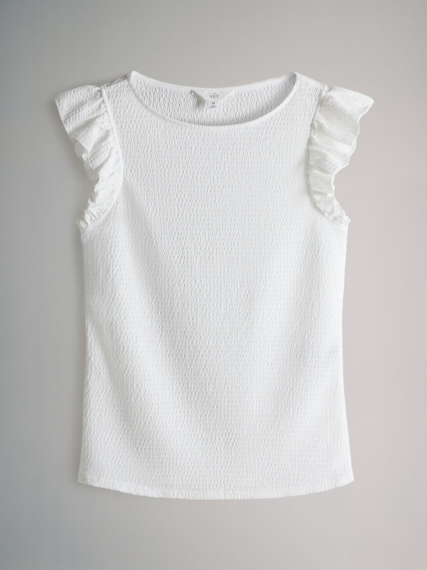 Next The Set T-Shirt Donna Volant Testurizzata da 3