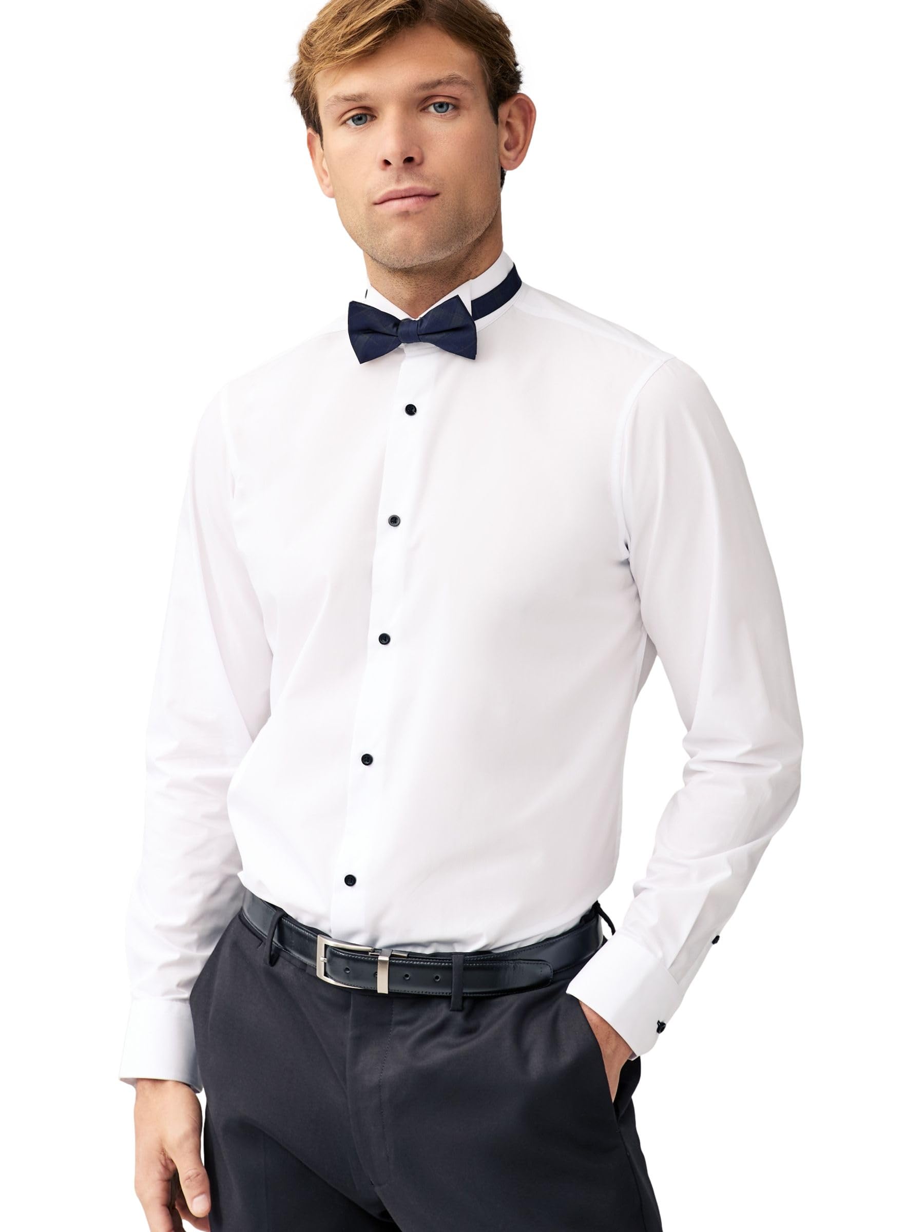 Next Camicia con Polsino Singolo camicia uomo regular set 2 pezzi