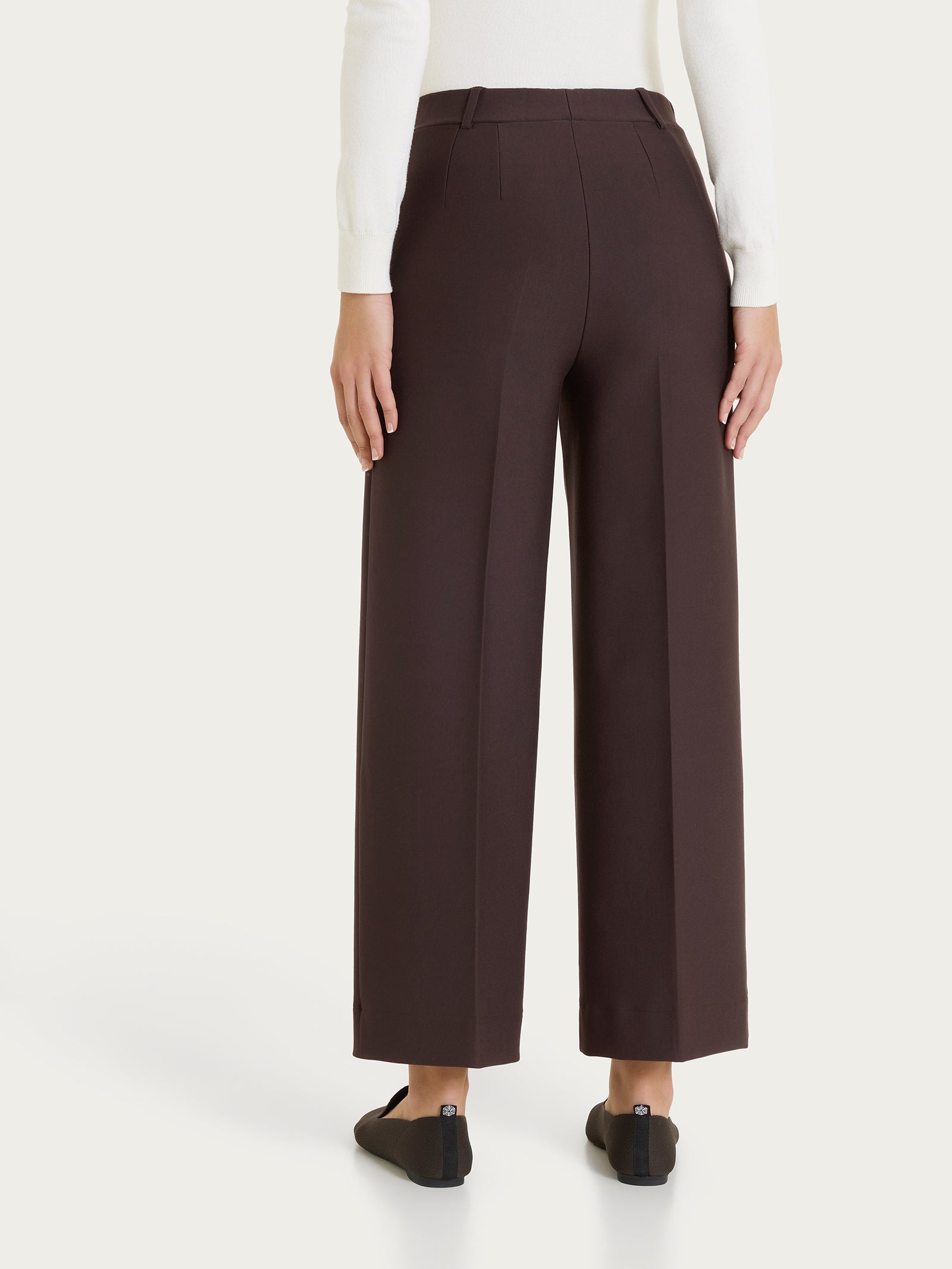 Ragno Compact pantalone ampio alla caviglia Chocolate Torte