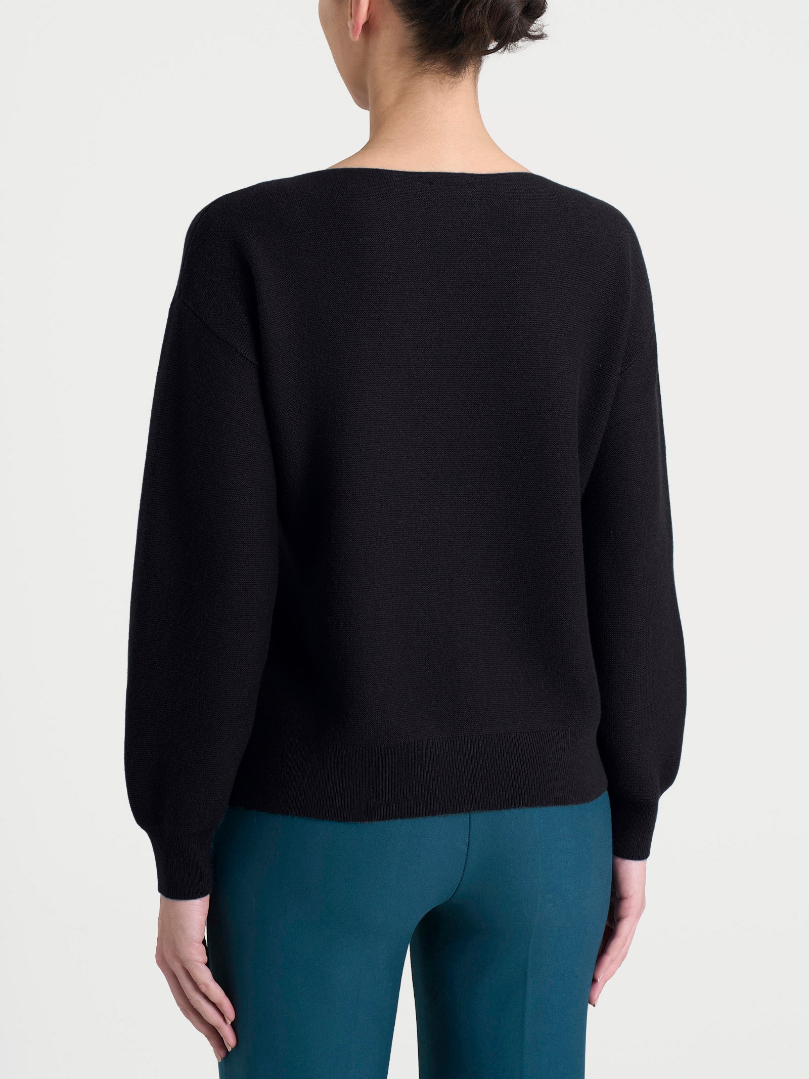 Ragno Natural Soft Maglia Barchetta Punto Links Nero