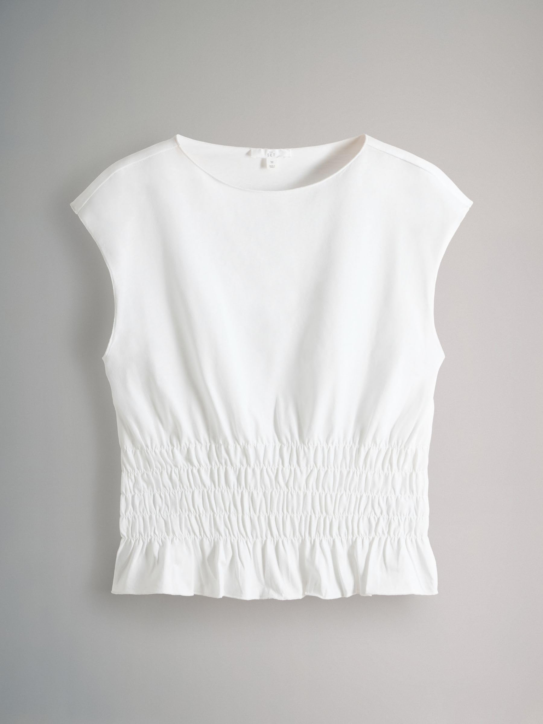 Geo Next The Set T-Shirt Arricciata Dettaglio Manica 3 Pezzi