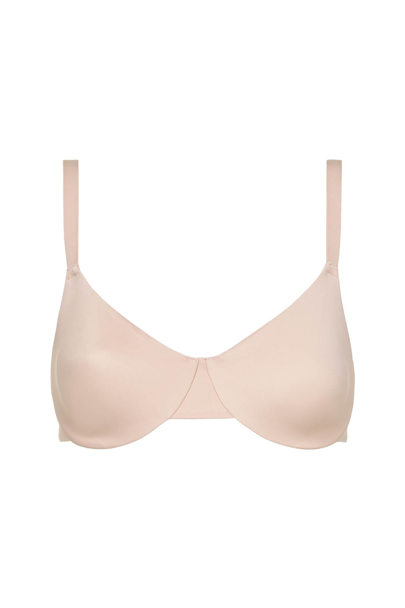 Goldenpoint Reggiseno Senza Imbottitura con Ferretto Microfibra Nude