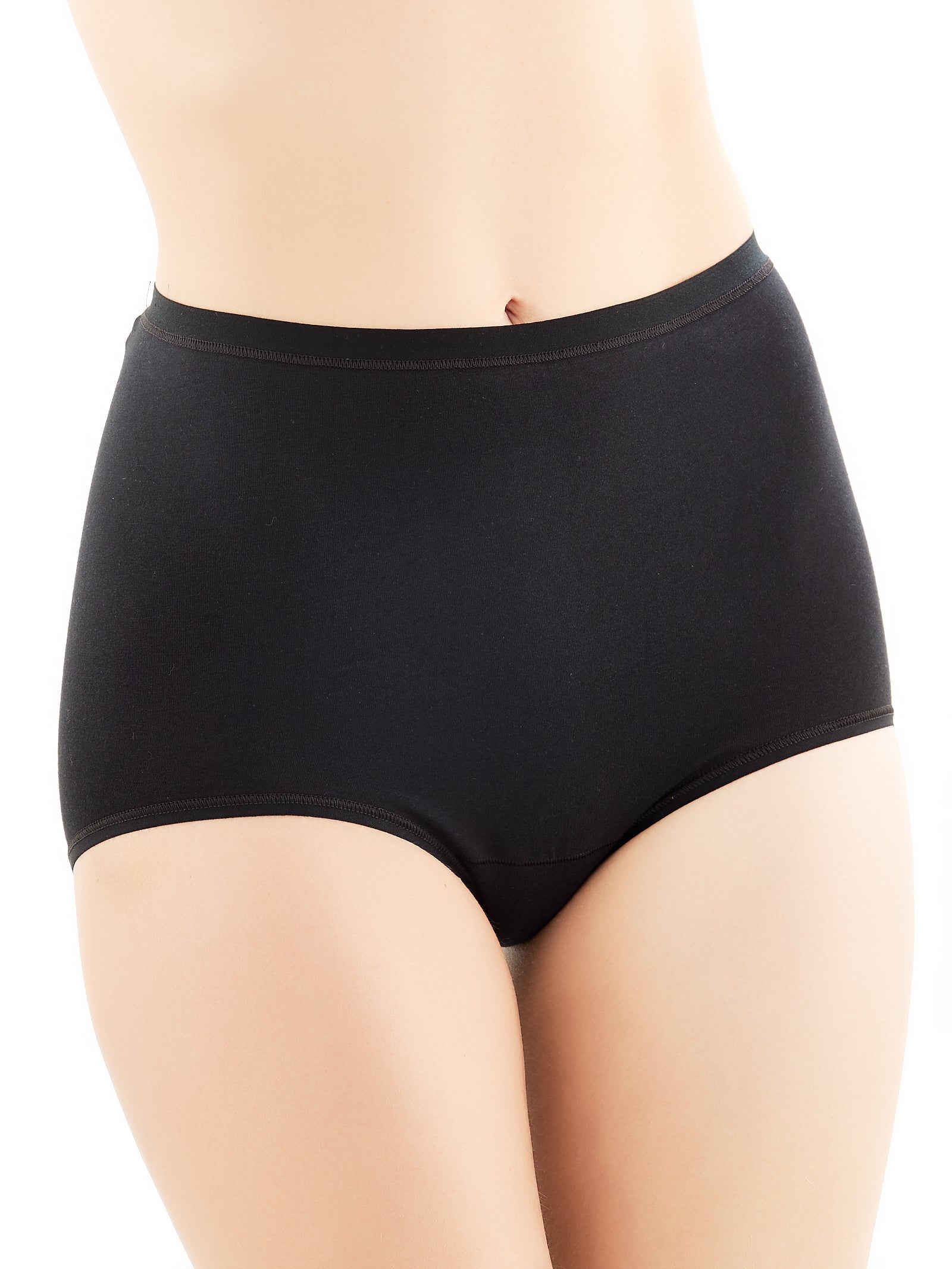Ragno Fly Slip Maxi Cotone Elasticizzato Nero Bipack Jersey