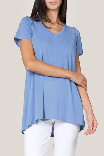 Goldenpoint Maglia Scollo a V Manica Corta Over Misto Modal