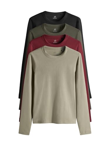 The Set magliette coste donna manica lunga 4 pezzi