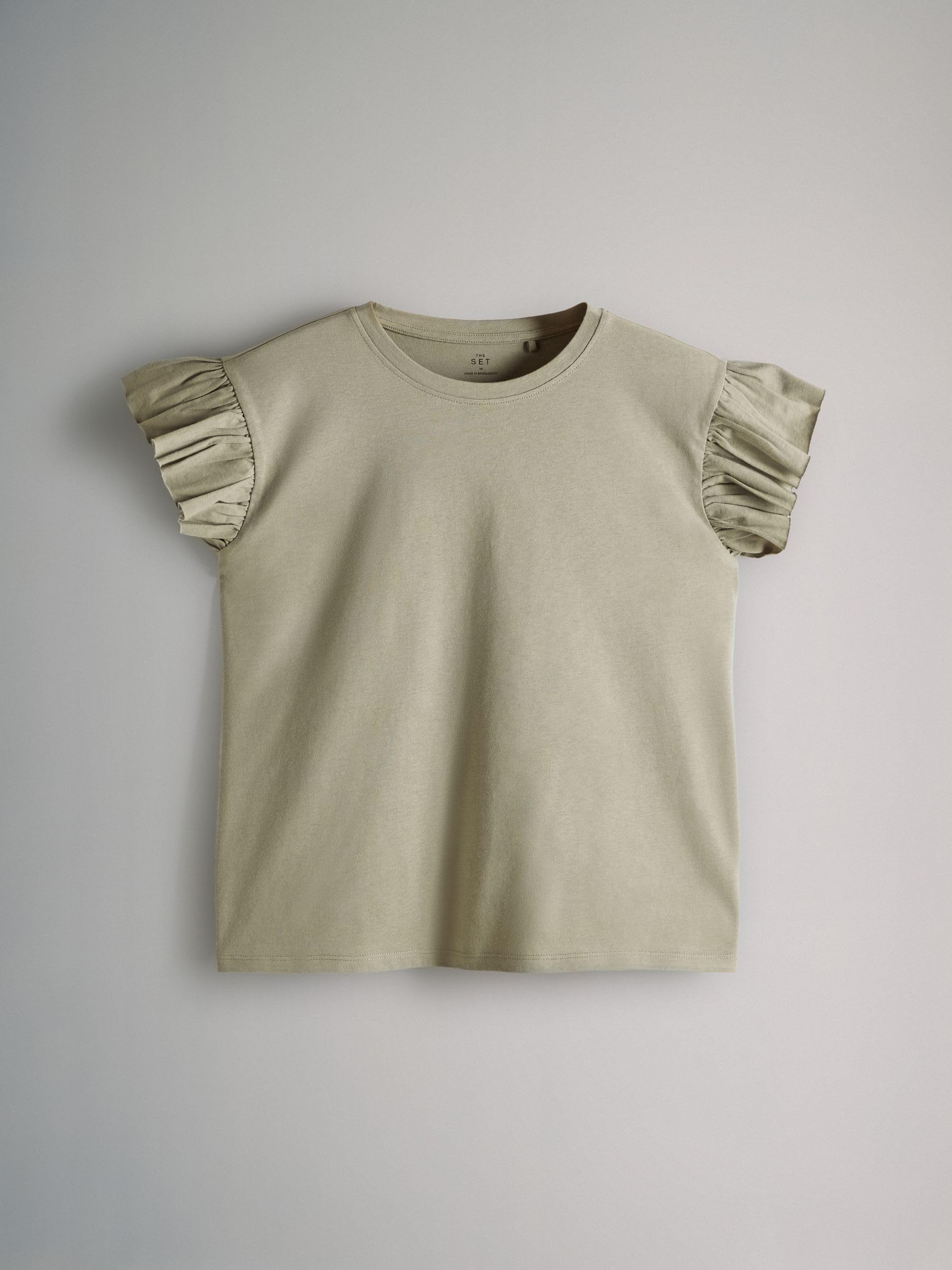 The Set magliette donna maniche corte pack 4 volant