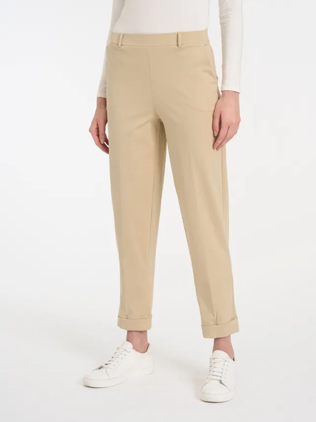 Ragno Compact Light Pantalone Carota pantaloni Irish Cream