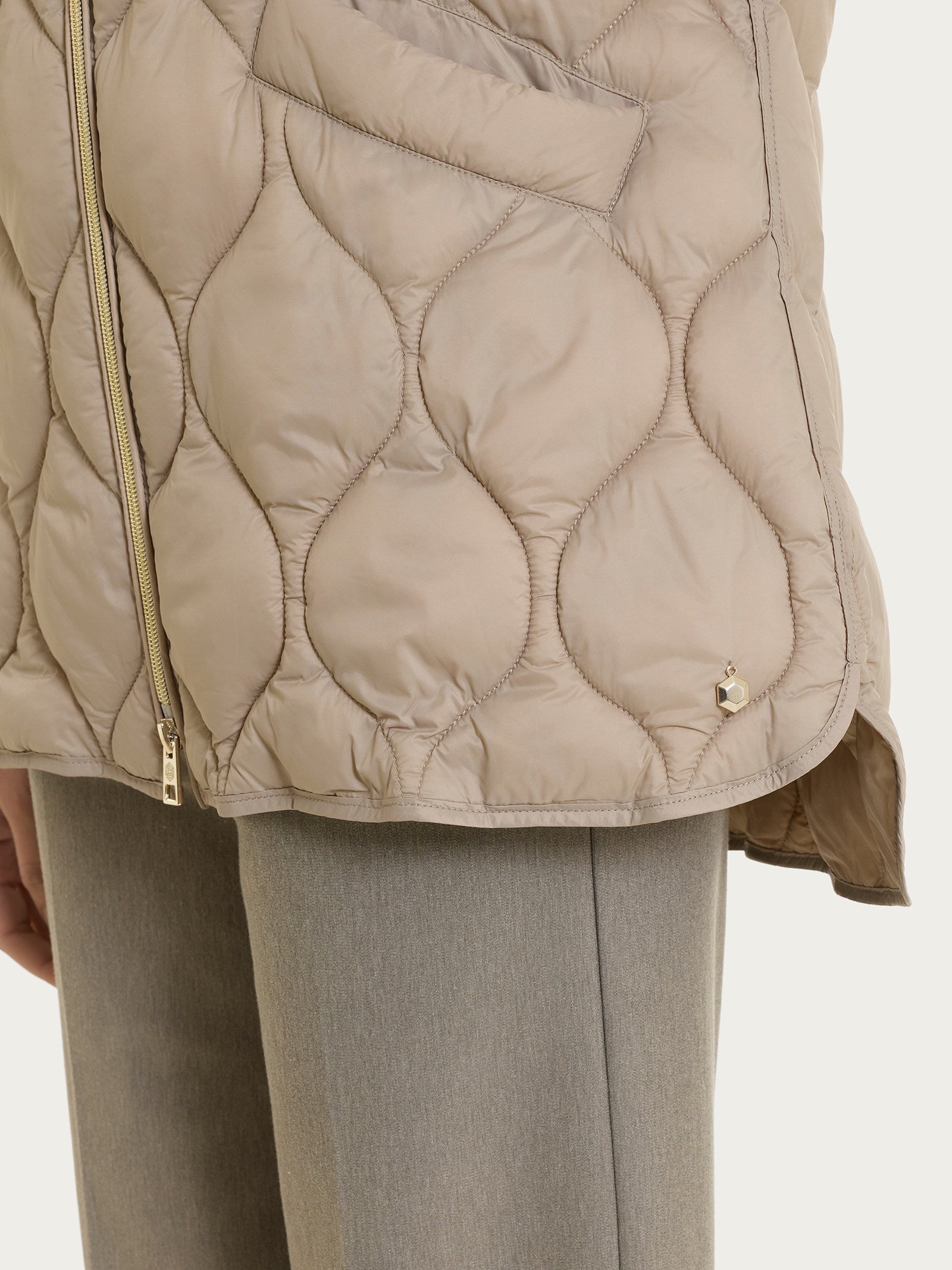 Ragno Onion Quilt piumino donna cappuccio Glace