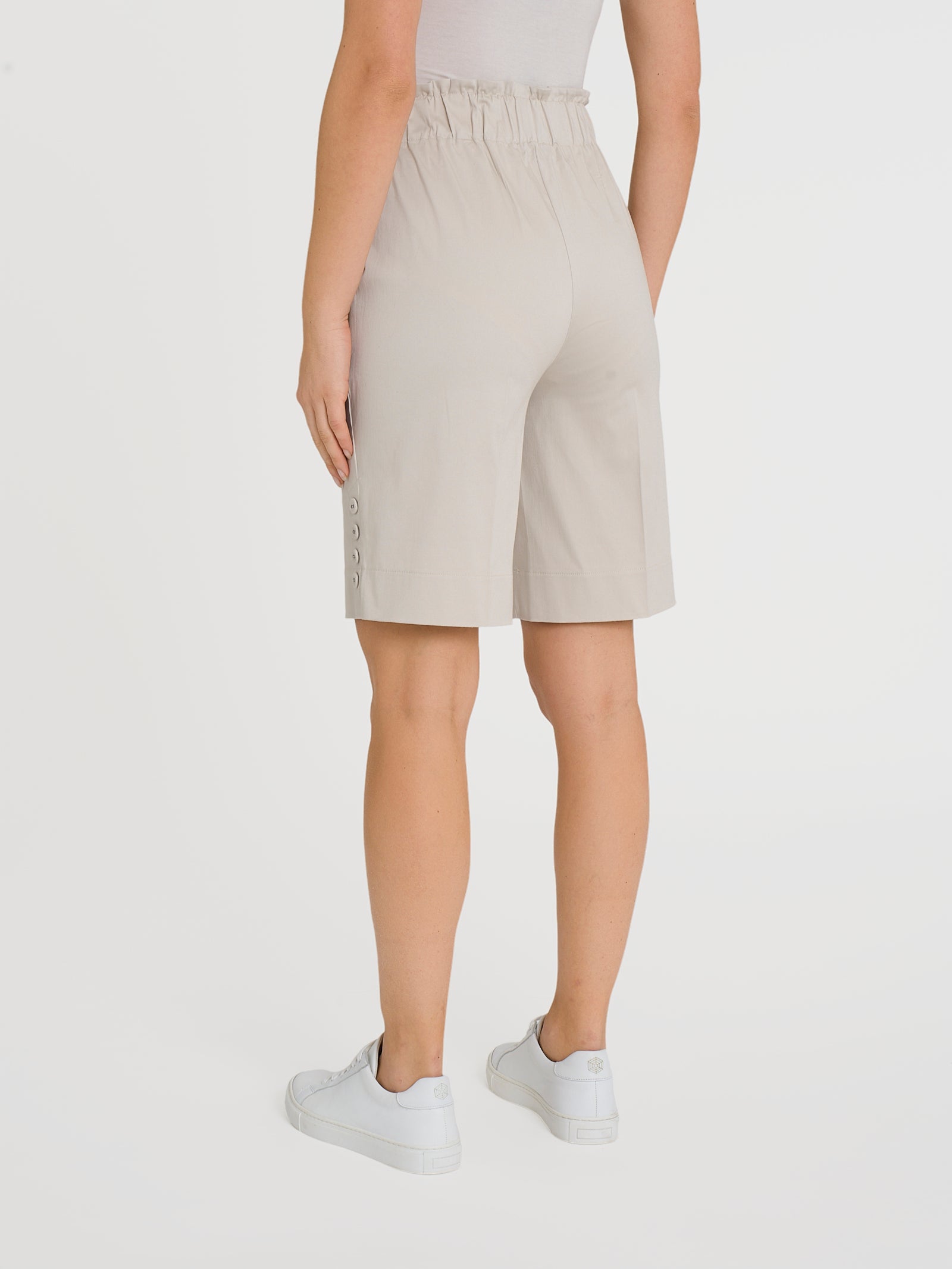 Ragno Satin Power Bermuda Donna Champignon cotone elasticizzato