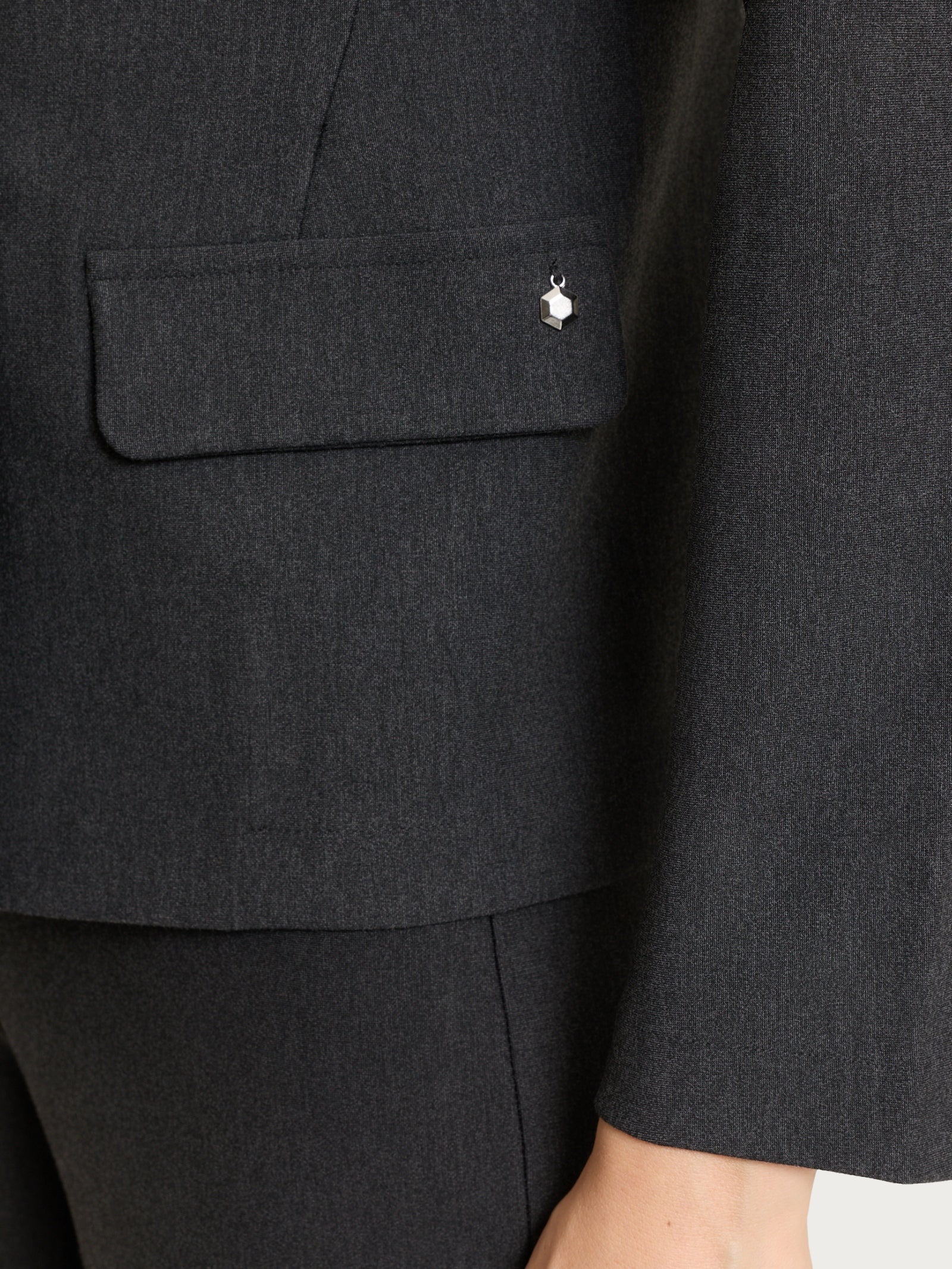 Ragno Compact Blazer Doppiopetto Donna Viscosa Oscuro