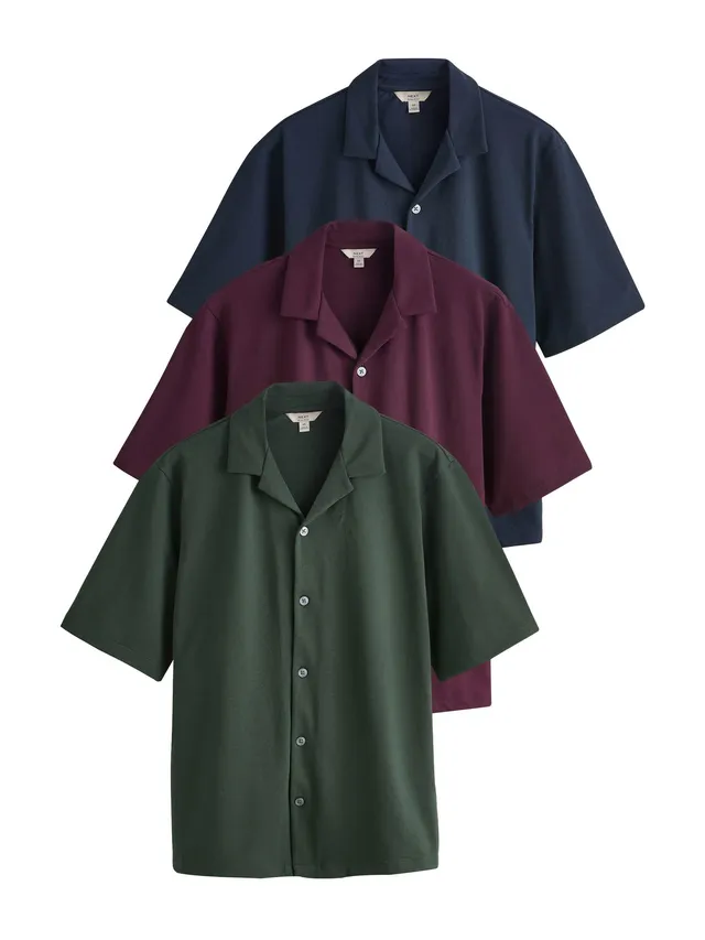 Next Jersey t-shirt uomo rever confezione da 3 regular