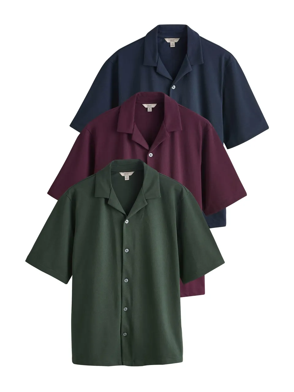 Next Jersey t-shirt uomo rever confezione da 3 regular