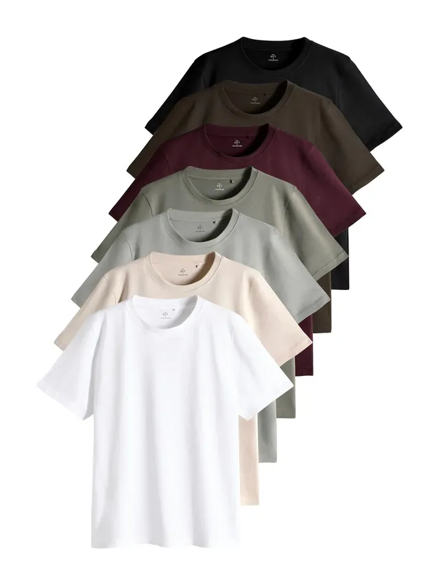 Geo Next The Set t-shirt uomo maniche corte 7 pezzi regular