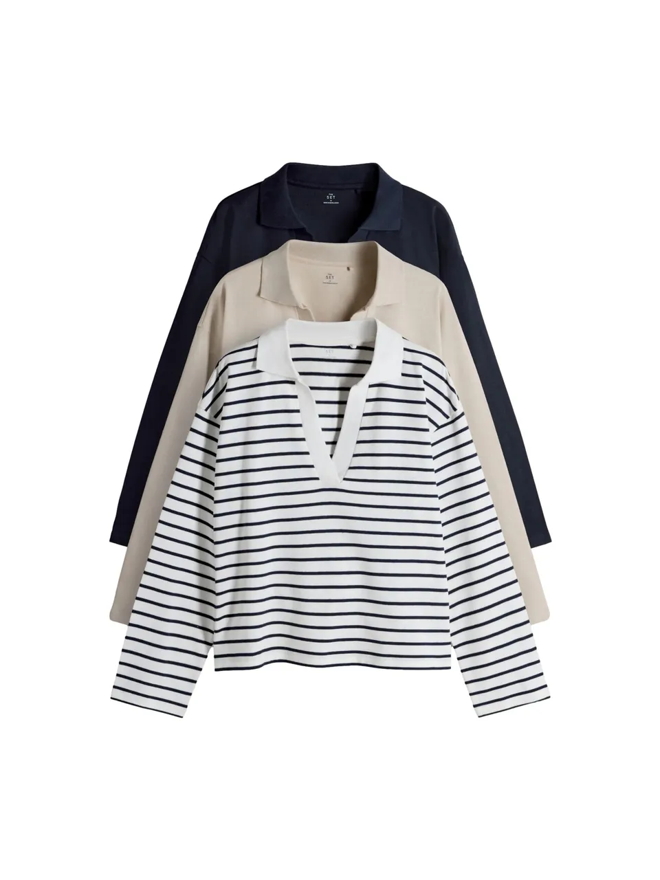 Geo Next The Set maglietta maniche lunghe donna confezione 3 pezzi