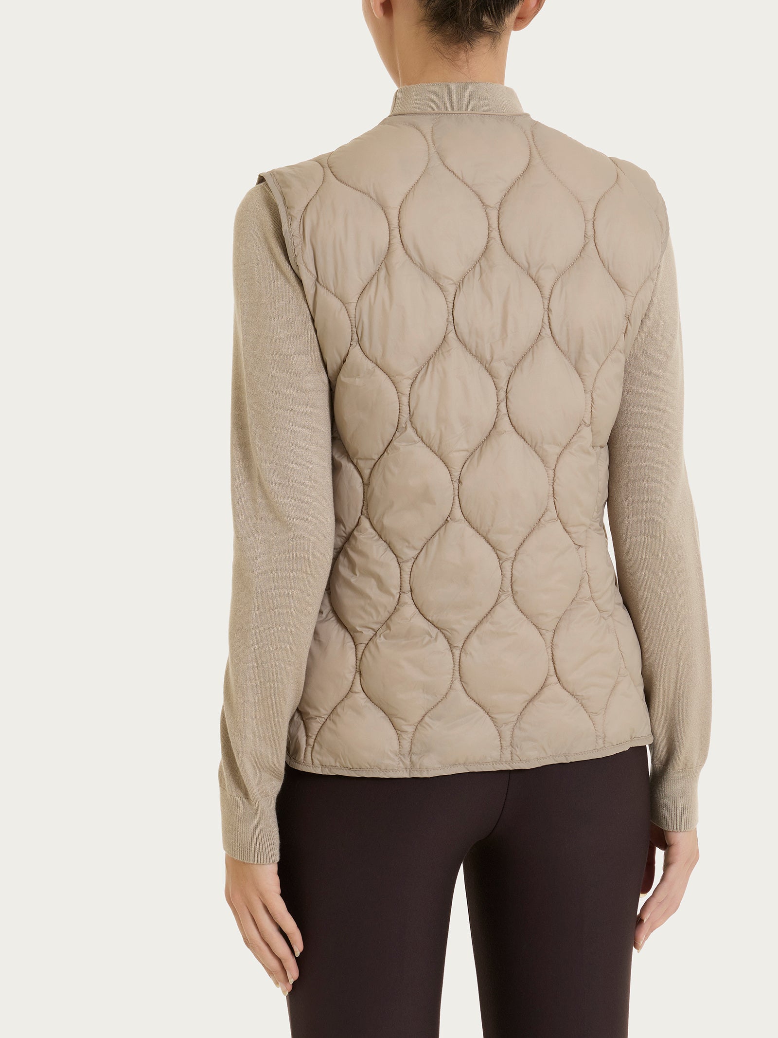 Ragno Vegan Wool onion quilt piumino glace smanicato