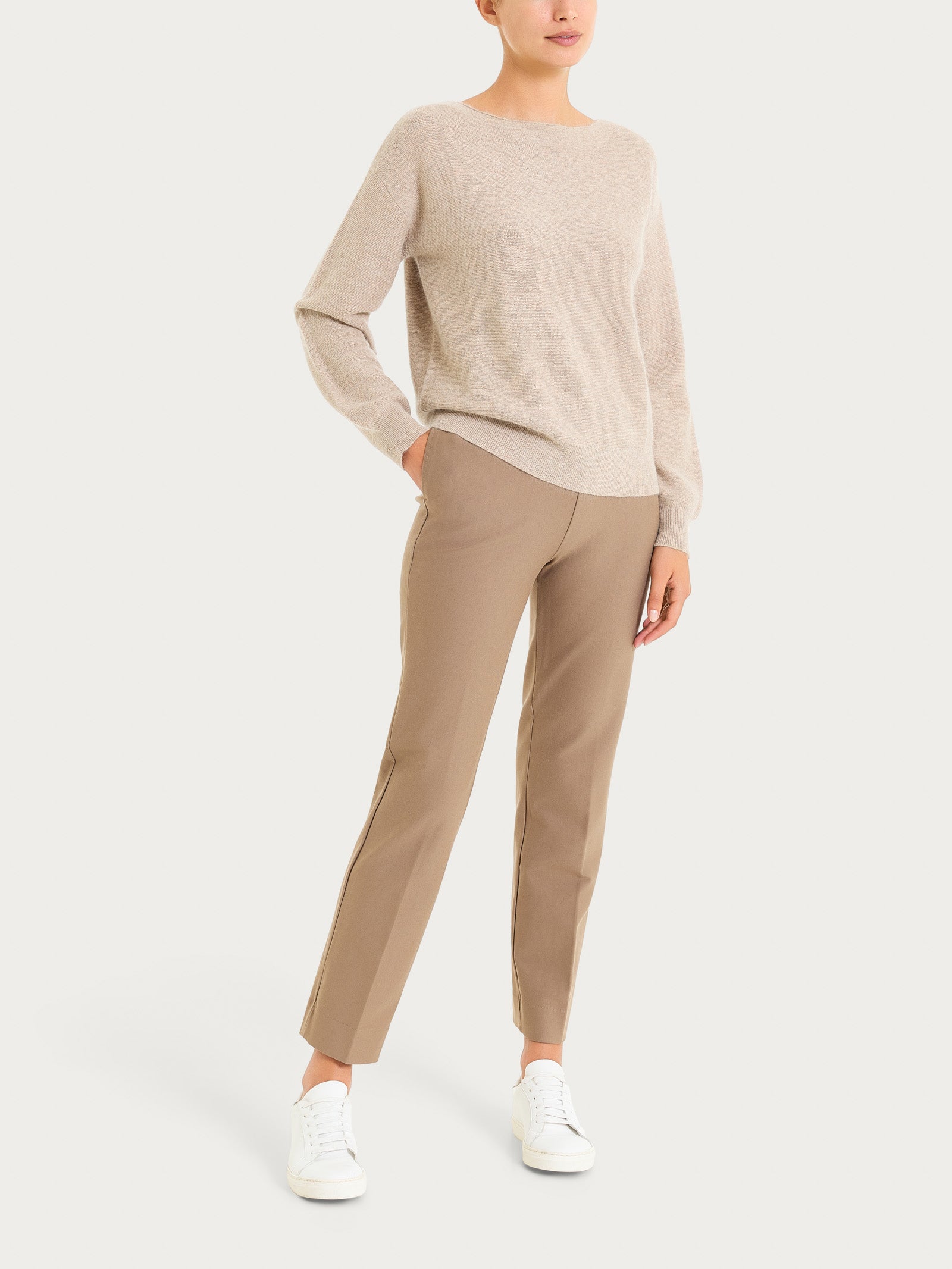 Ragno Natural Soft Maglia Barchetta Zenzero Boxy