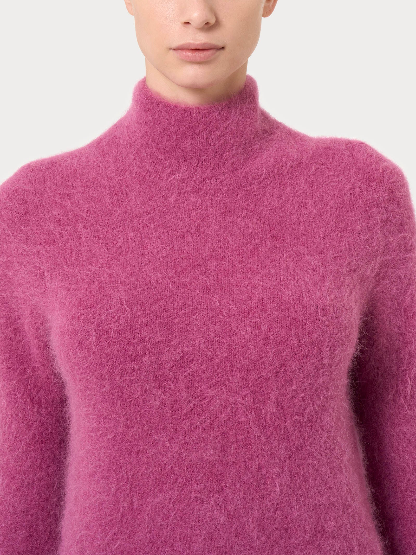 Ragno Merino Soft Lupetto Alpaca Red Violet