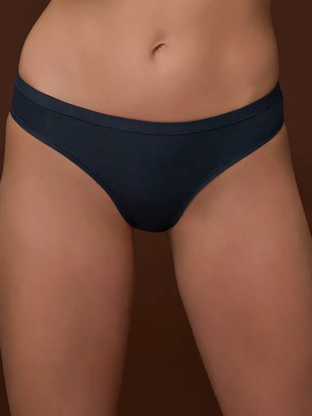 Ragno beYOUtiful slip brasiliano cotone blu bipack 2 pezzi