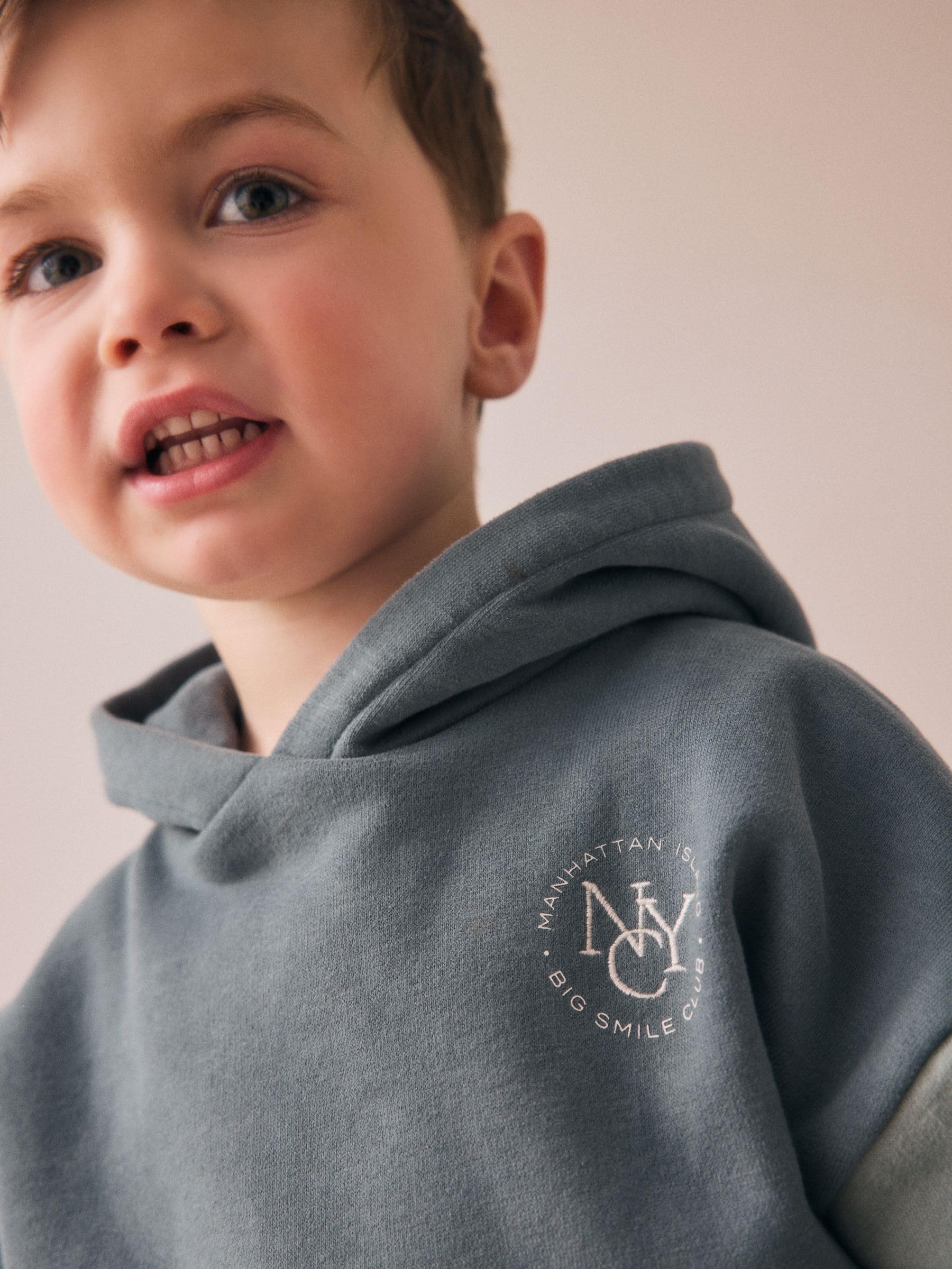 Next Ragazzo completo felpa jogging tuta 80-86 colourblock
